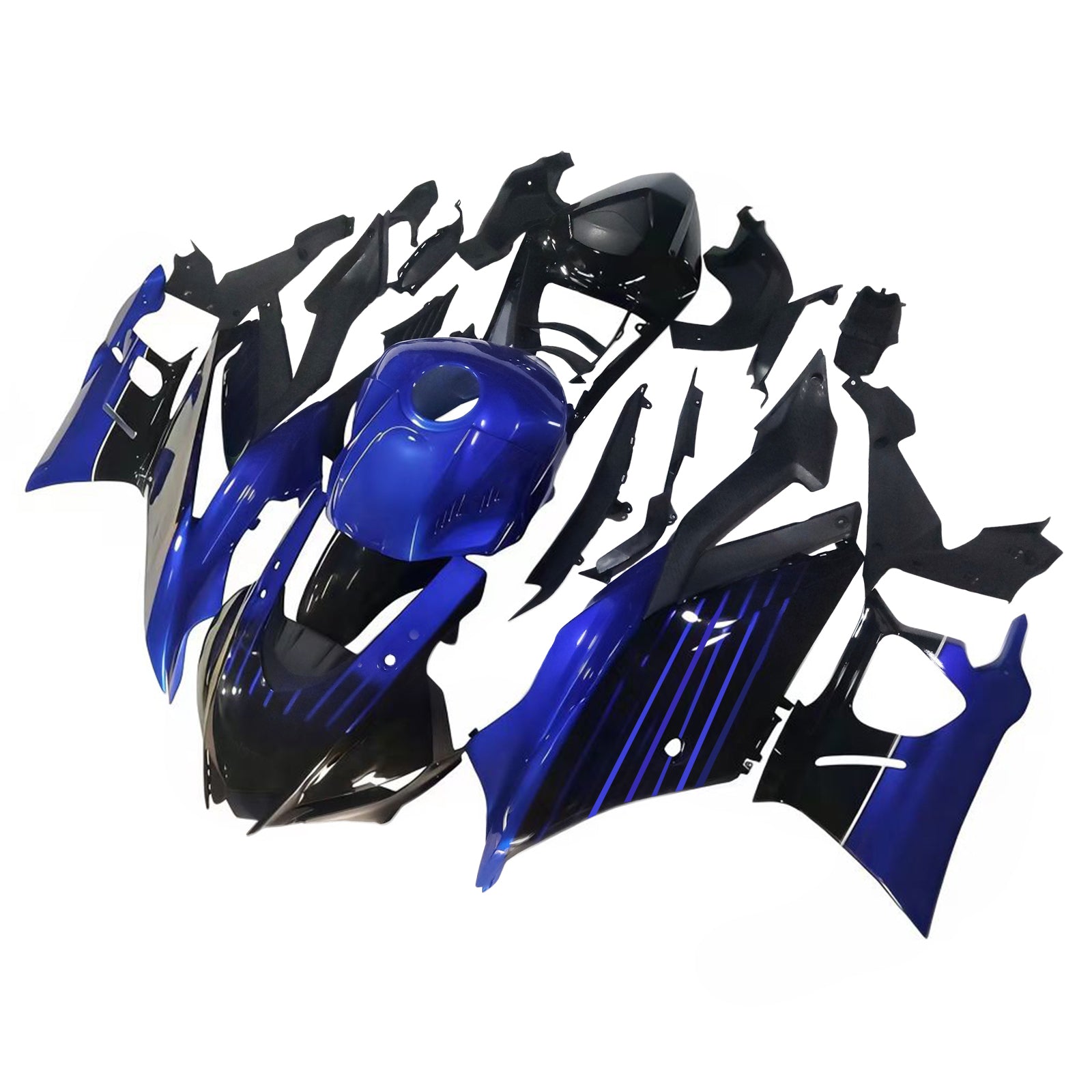 Kit de carénage 'injection carrosserie plastique ABS pour Yamaha YZF-R3 R25 2019-2021 générique