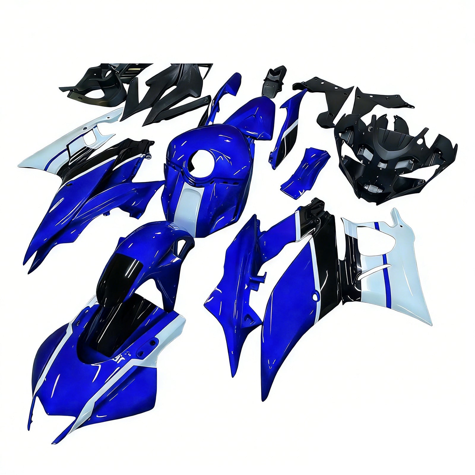Kit de carénage Amotopart pour Yamaha YZF-R3 R25 2019-2021 générique