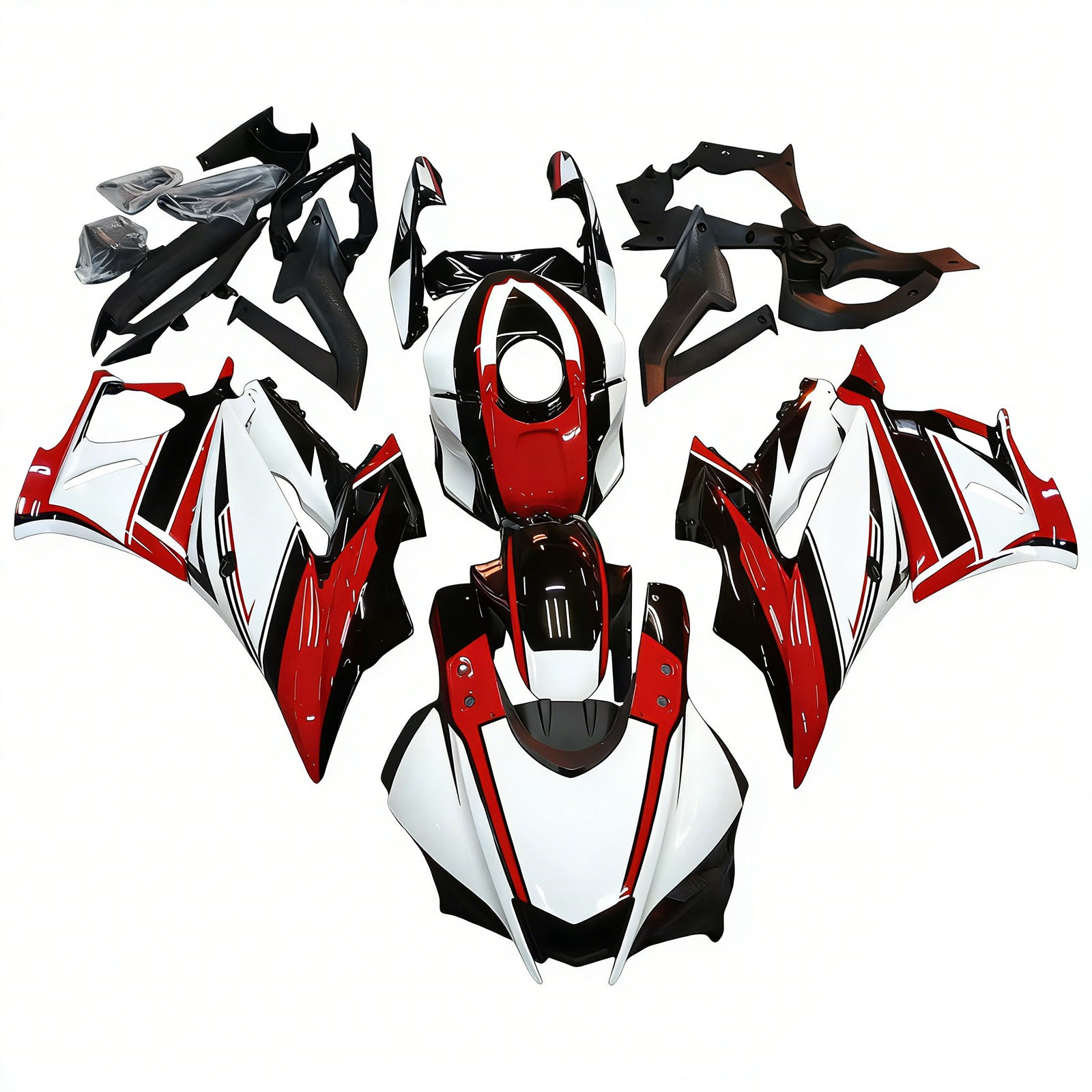 Amotopart Yamaha YZF-R3 R25 2019-2021 Zestaw owiewek nadwozia z tworzywa ABS