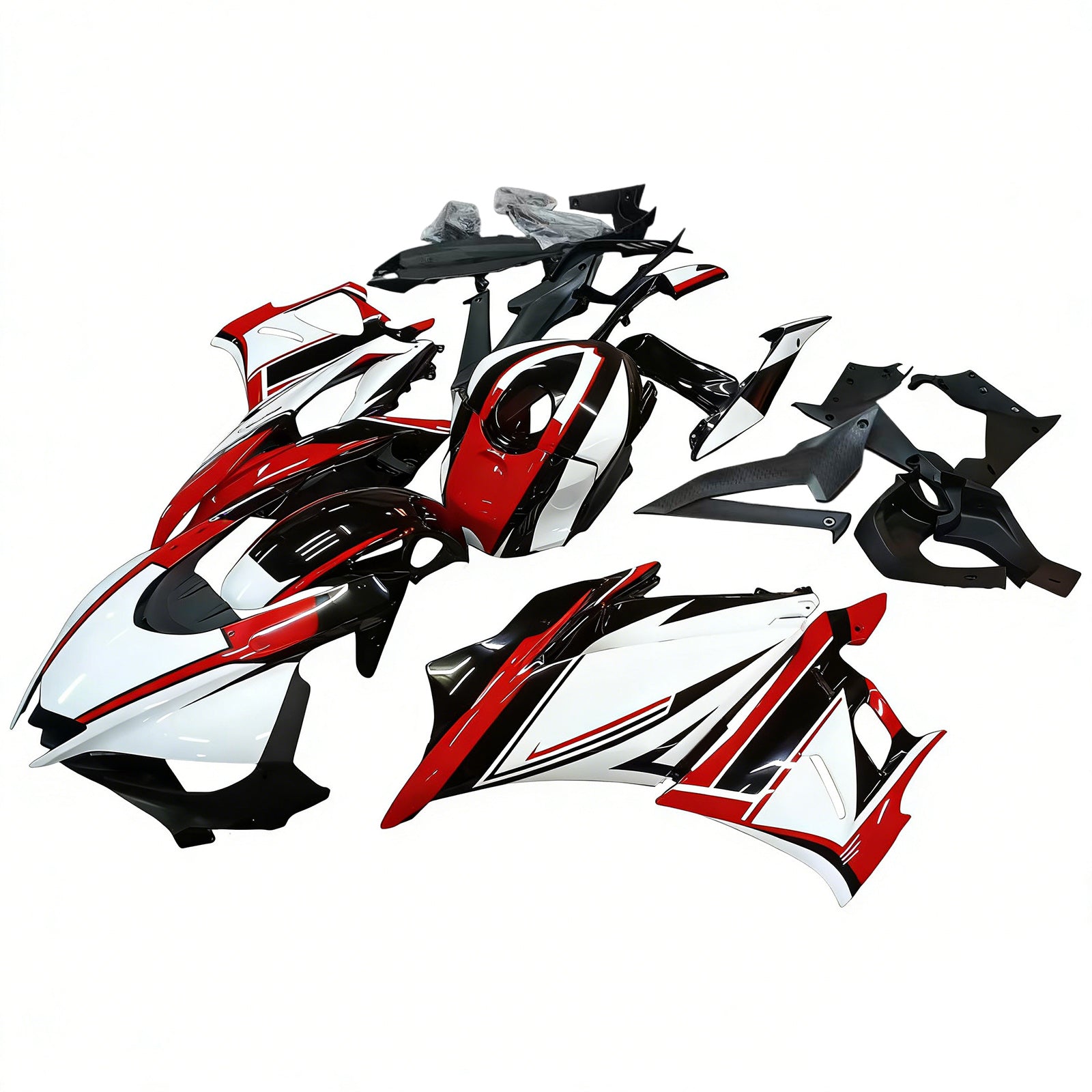 Amotopart Yamaha YZF-R3 R25 2019-2021 Zestaw owiewek nadwozia z tworzywa ABS