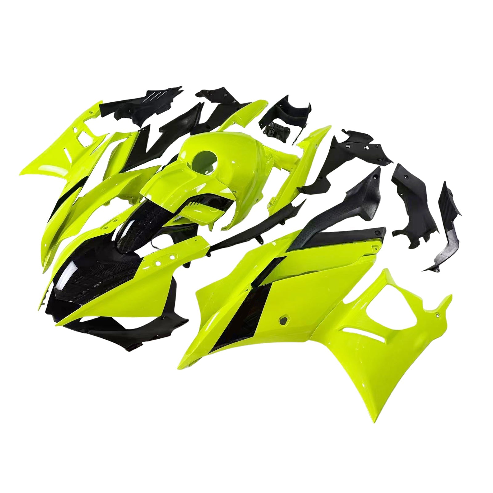 Amotopart Yamaha YZF-R3 R25 2019-2021 ABS muovinen korin suojasarja