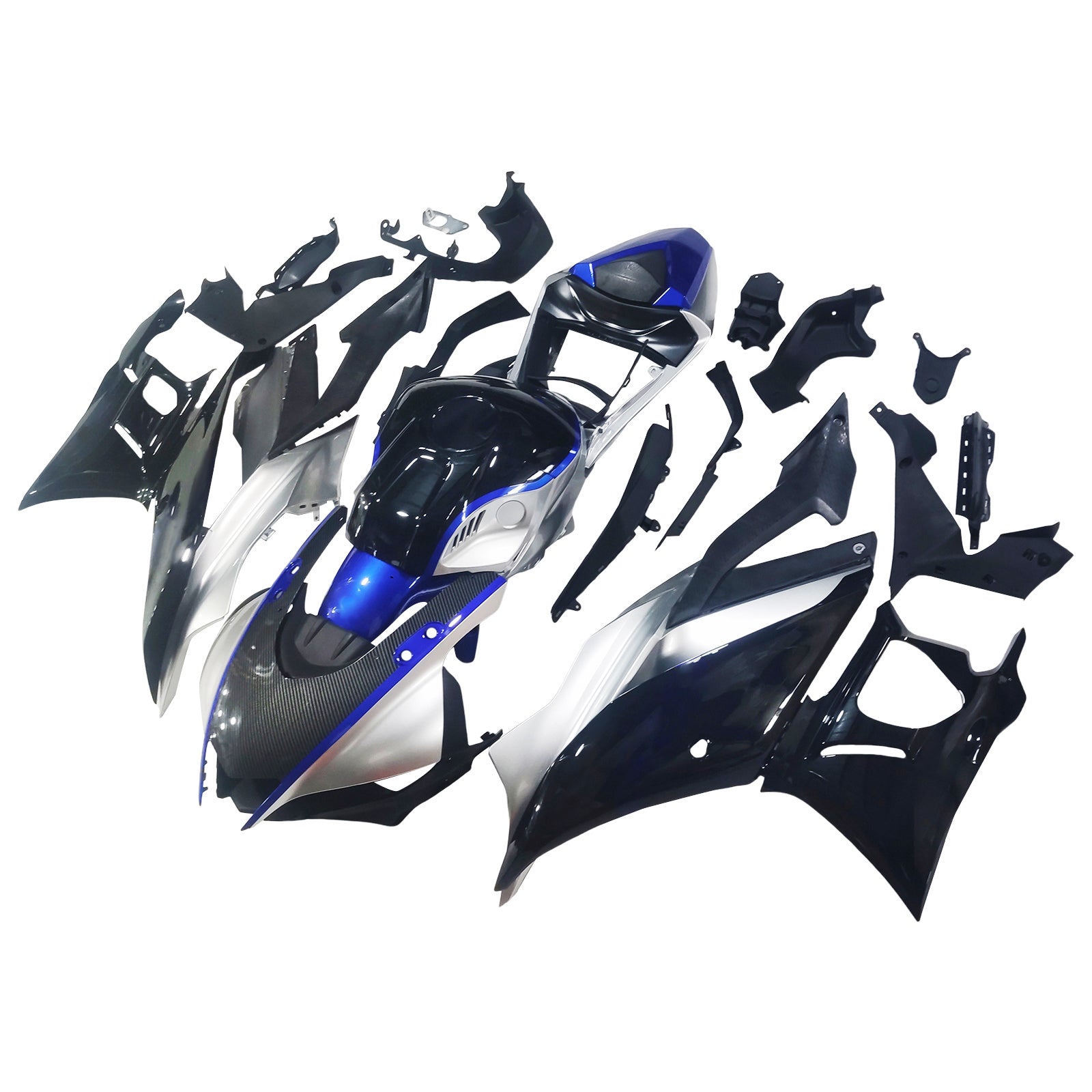 Amotopart Yamaha YZF-R3 R25 2019-2021 ABS muovinen korin suojasarja