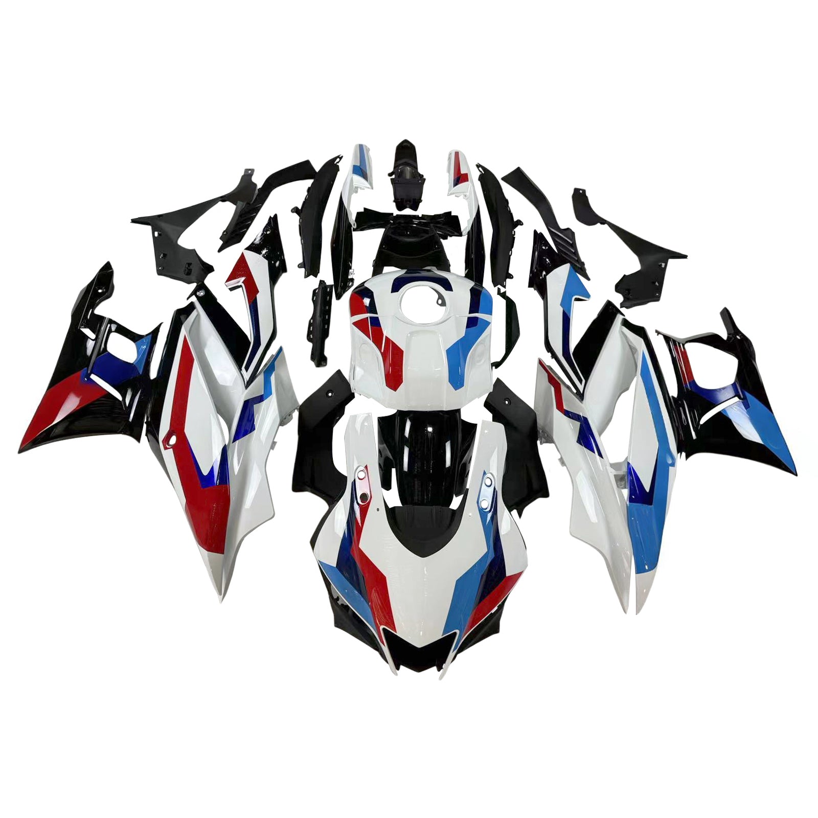 Amotopart Yamaha YZF-R3 R25 2019-2021 ABS muovinen korin suojasarja