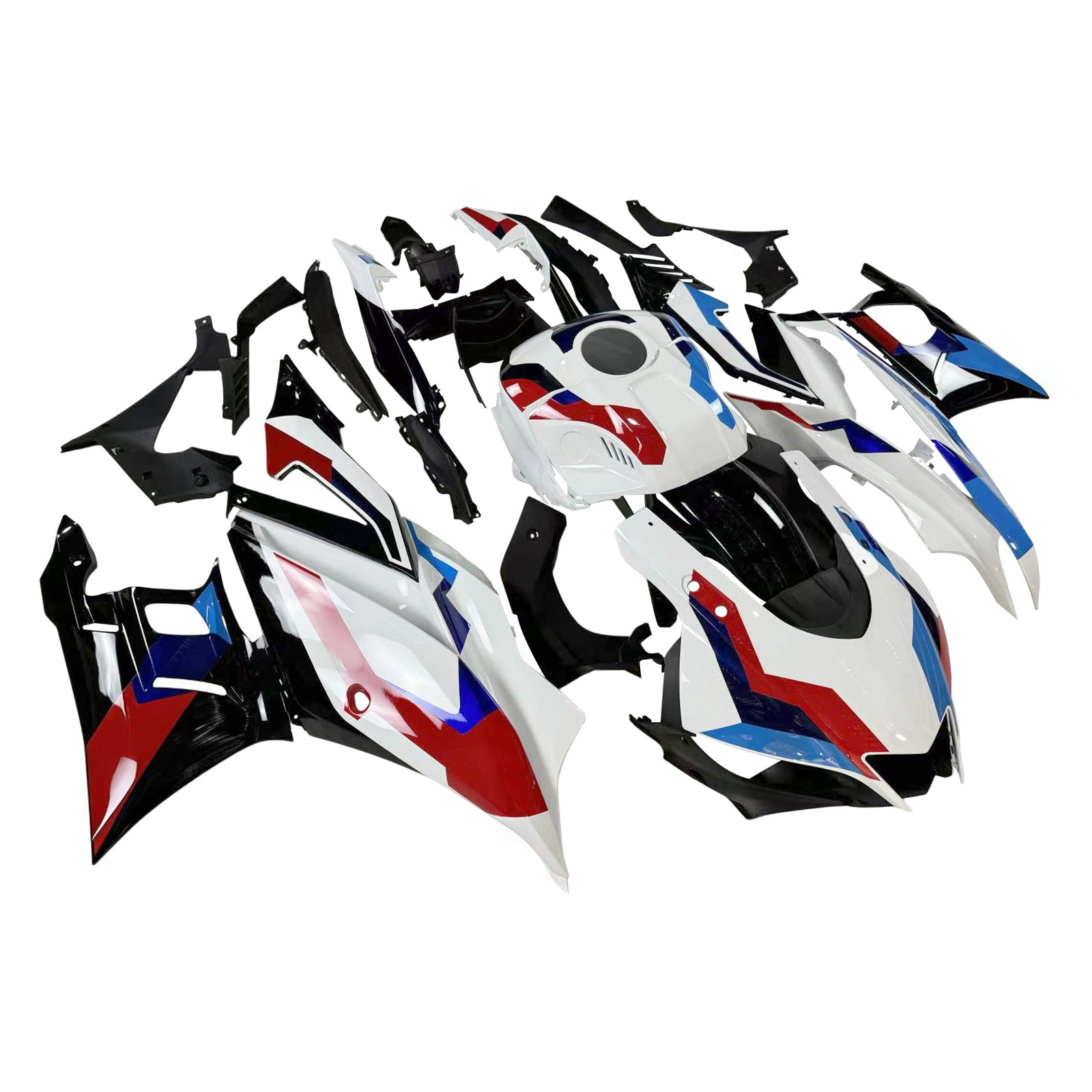 Amotopart Yamaha YZF-R3 R25 2019-2021 ABS muovinen korin suojasarja
