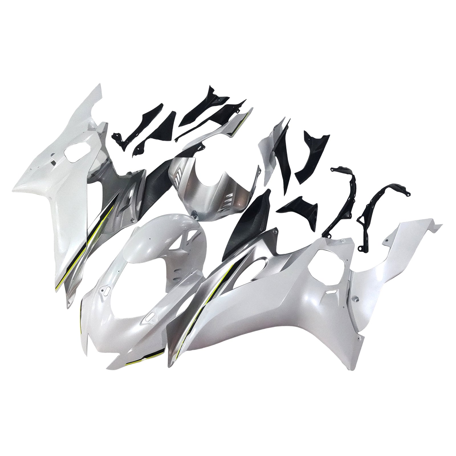 Amotopart Yamaha YZF-R6 2017-2022 Kit Carénage Carrosserie Plastique ABS