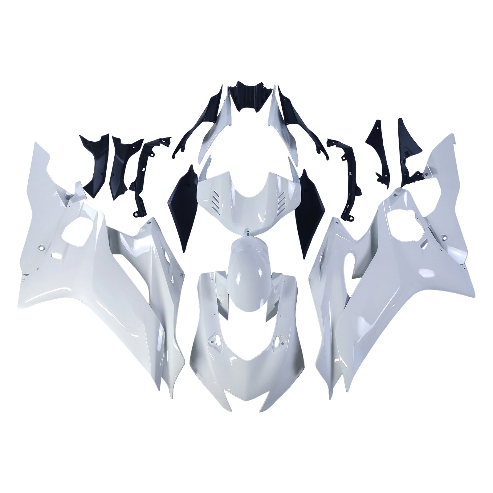 Amotopart Yamaha YZF-R6 2017-2022 ABS muovinen korin suojasarja