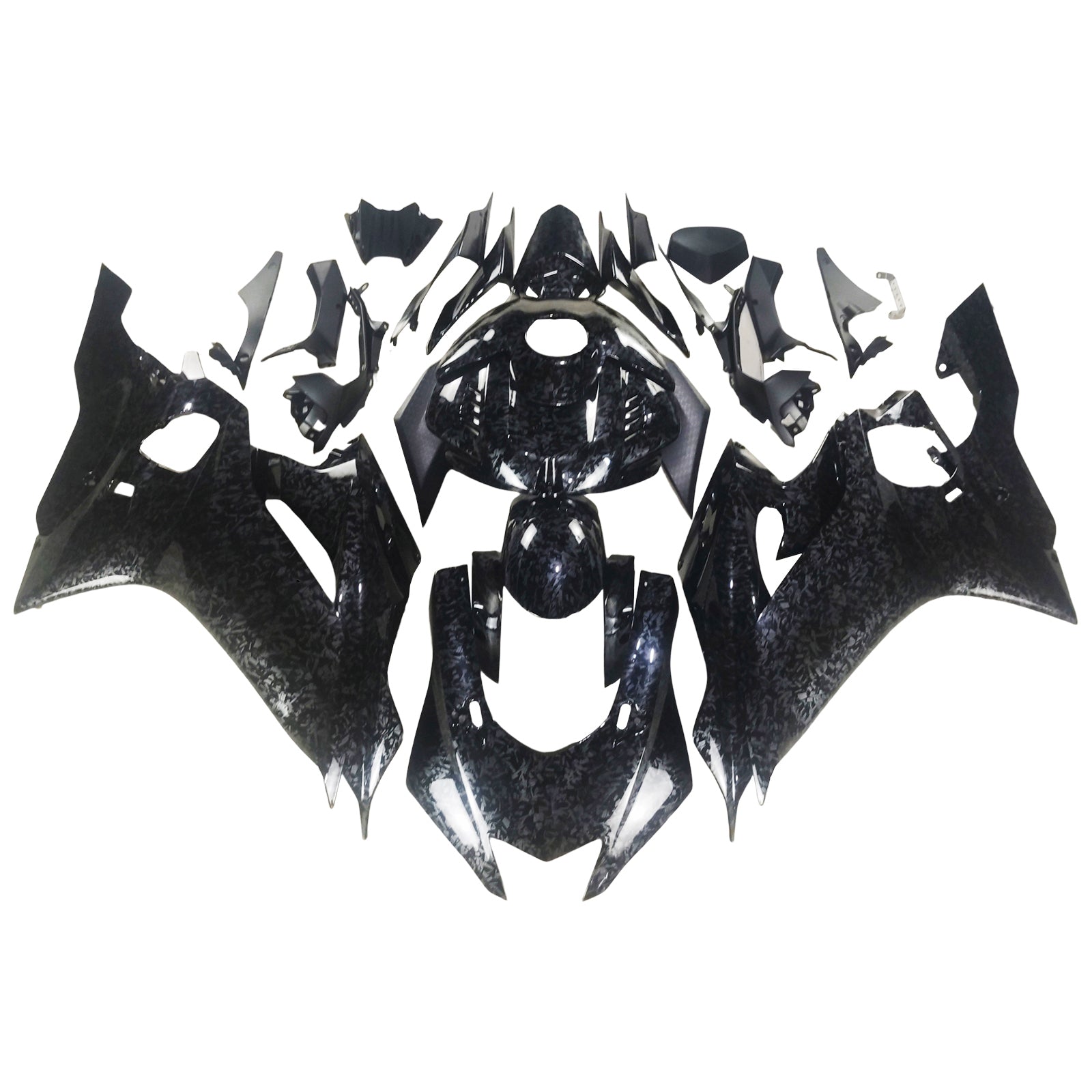 Injectiekuipset Yamaha YZF-R6 2017-2023 ABS kunststof carrosserie