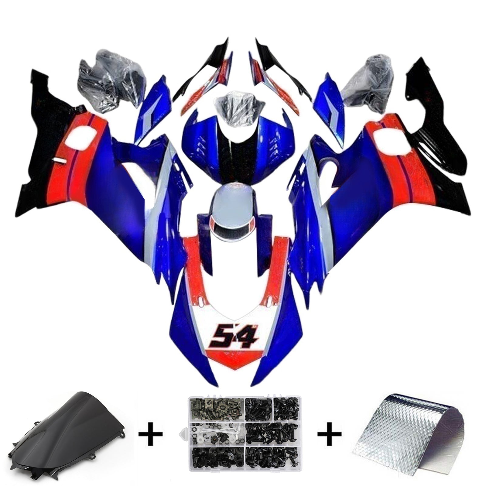 Yamaha YZF-R6 2017-2023 komplet korenčka v injiciranju ABS