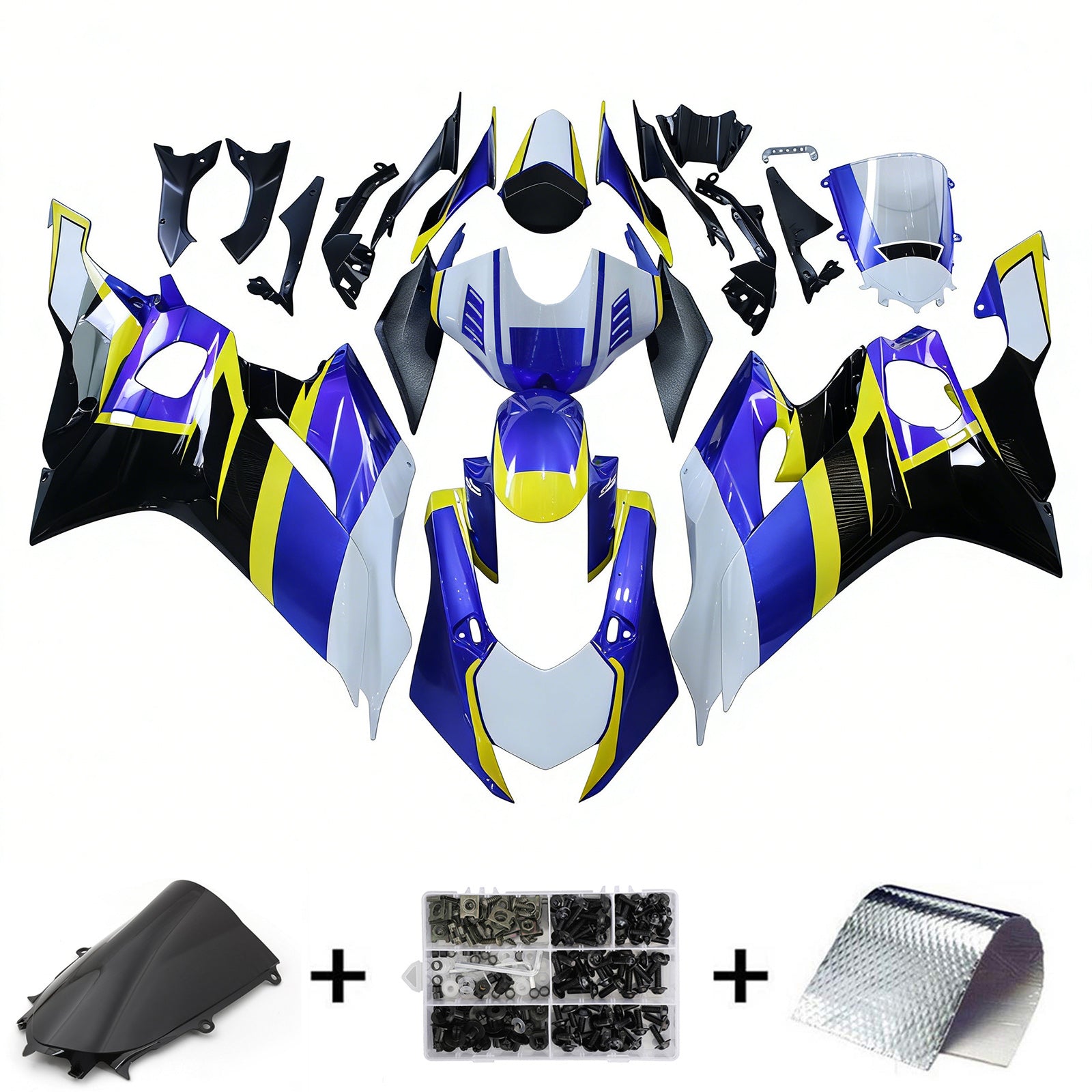 Kit carenado de inyección Yamaha YZF-R6 2017-2023 Carrocería de plástico ABS