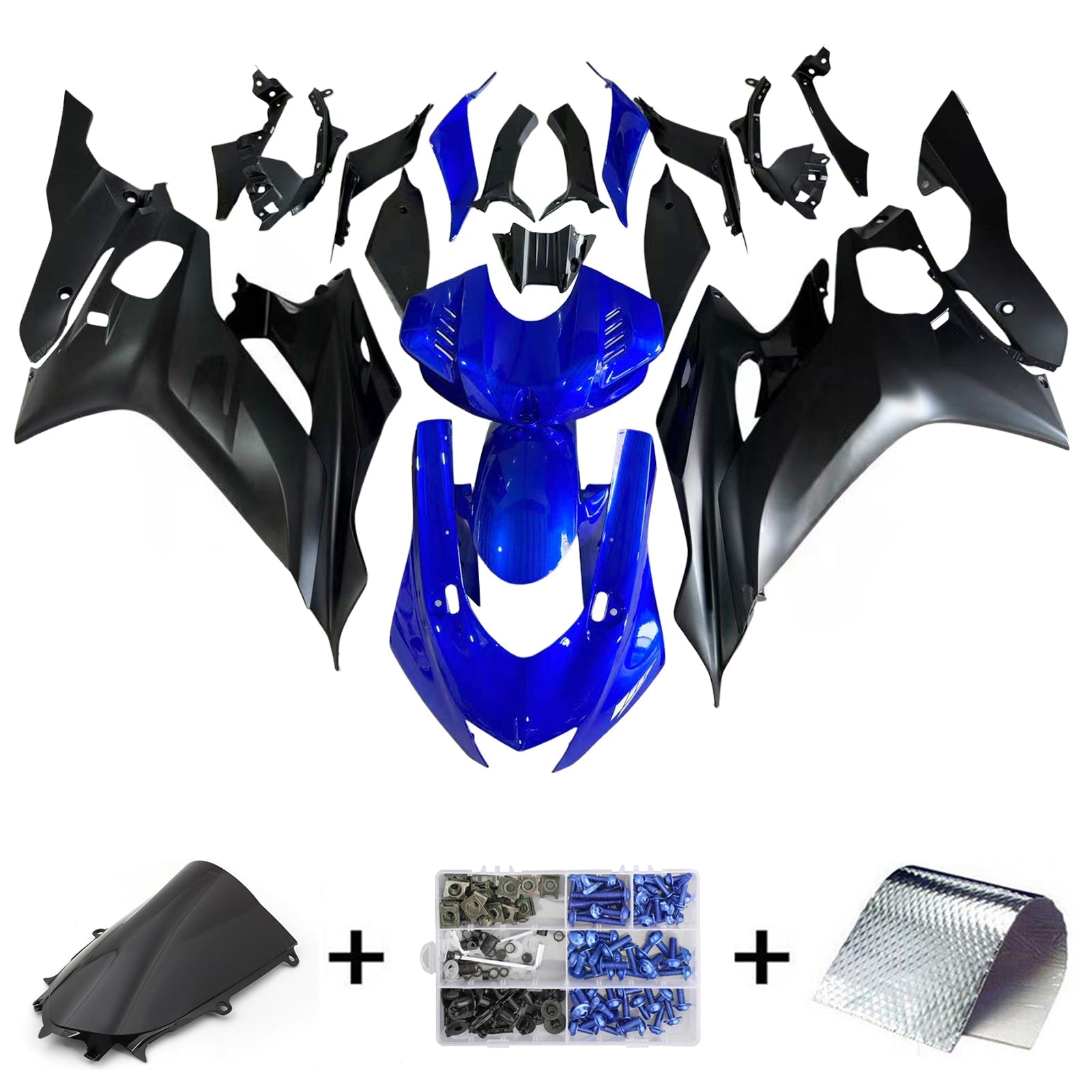 Kit carenado de inyección Yamaha YZF-R6 2017-2023 Carrocería de plástico ABS