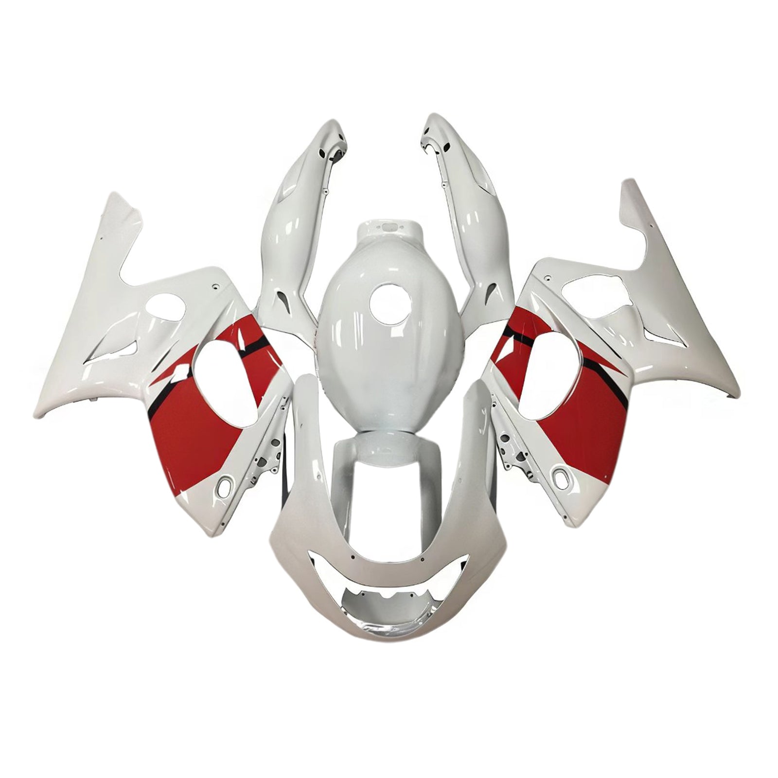 1996-2007 Yamaha YZF 600R Thundercat Kit de carénage d'injection carrosserie plastique ABS