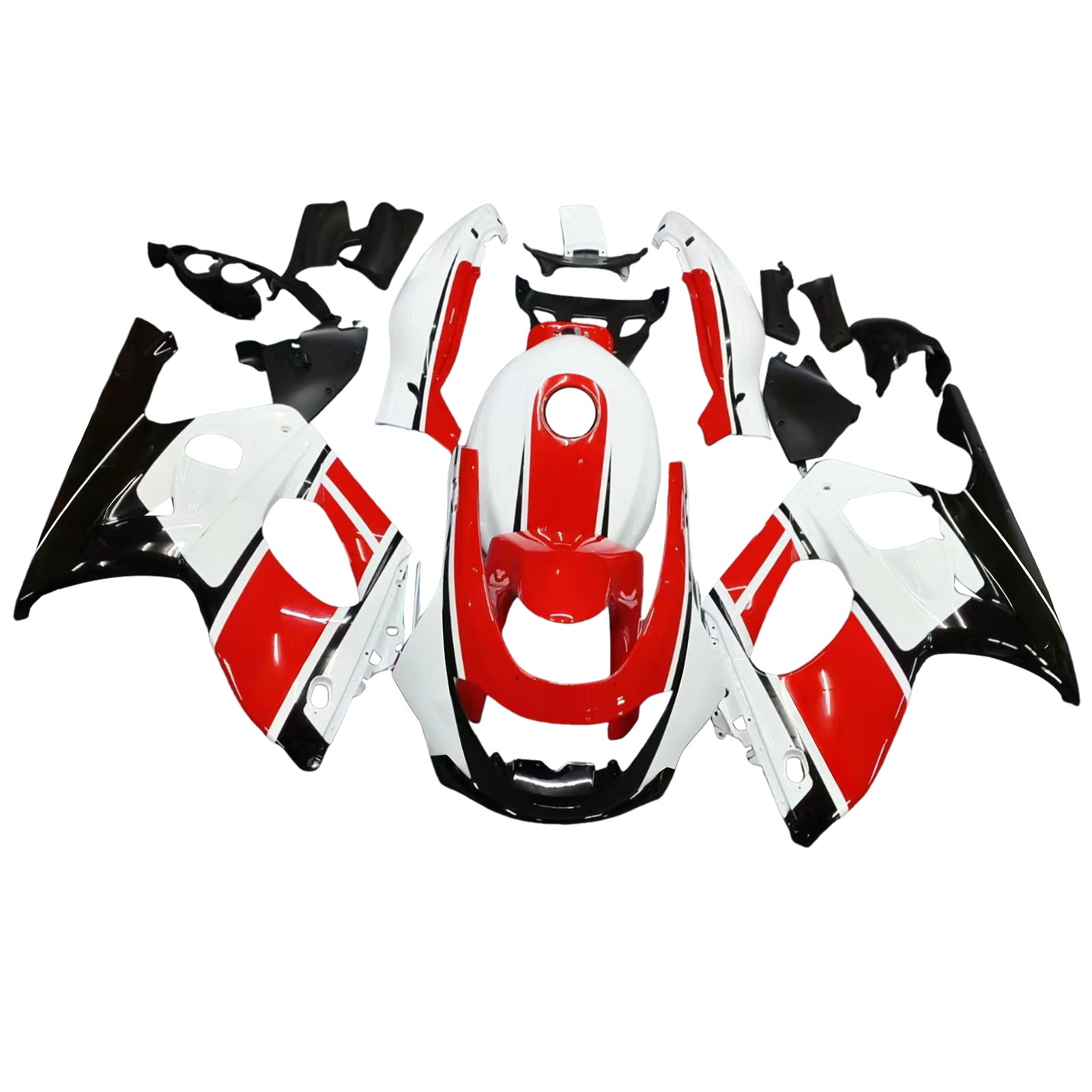 1996-2007 Yamaha YZF 600R Thundercat Kit de carénage d'injection carrosserie plastique ABS