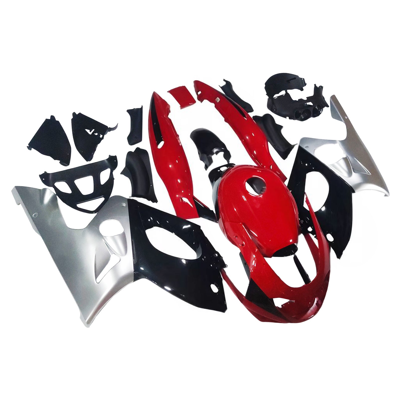 1996-2007 Yamaha YZF 600R Thundercat Kit de carenado de inyección Carrocería de plástico ABS