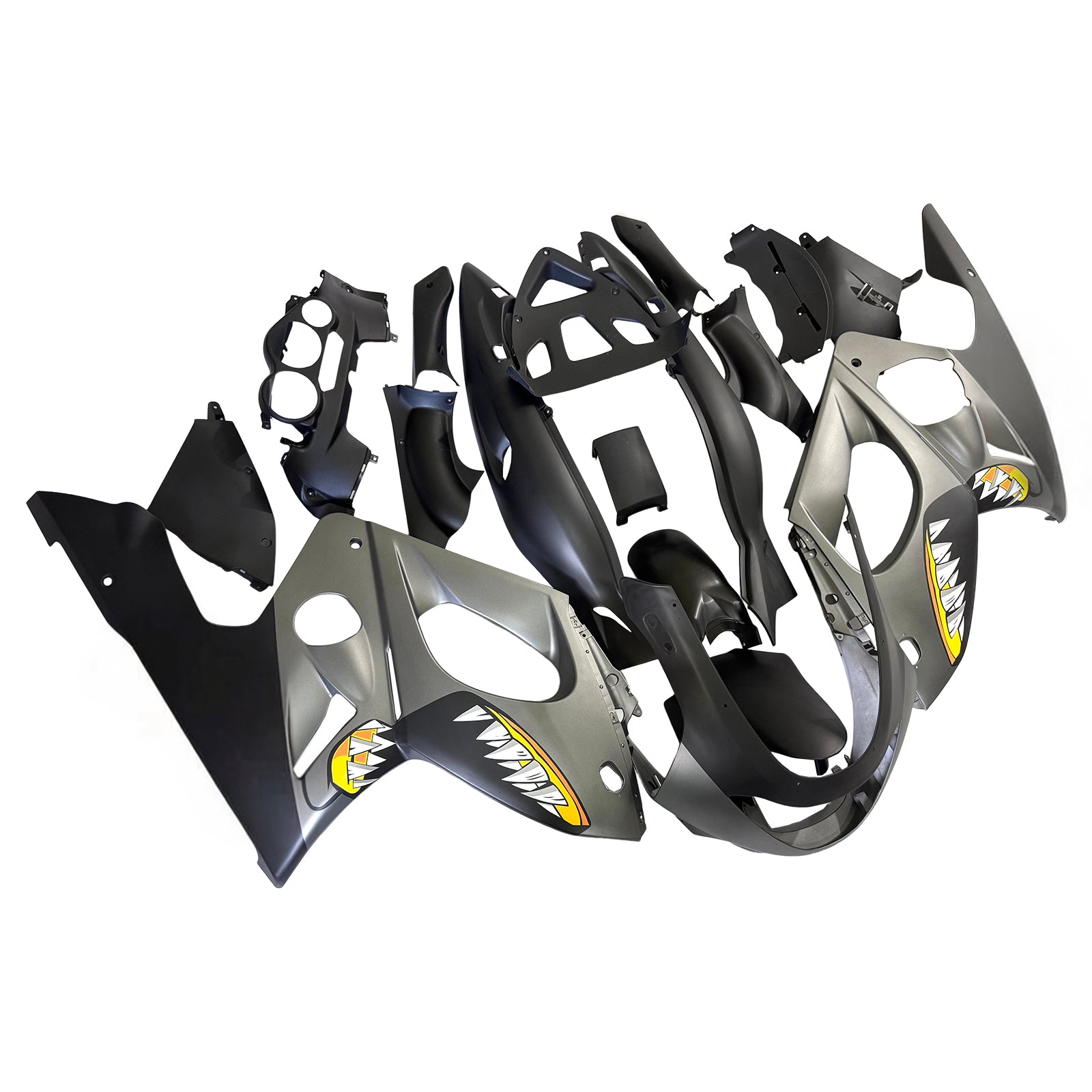 1996-2007 Yamaha YZF 600R Thundercat Kit de carénage d'injection carrosserie plastique ABS
