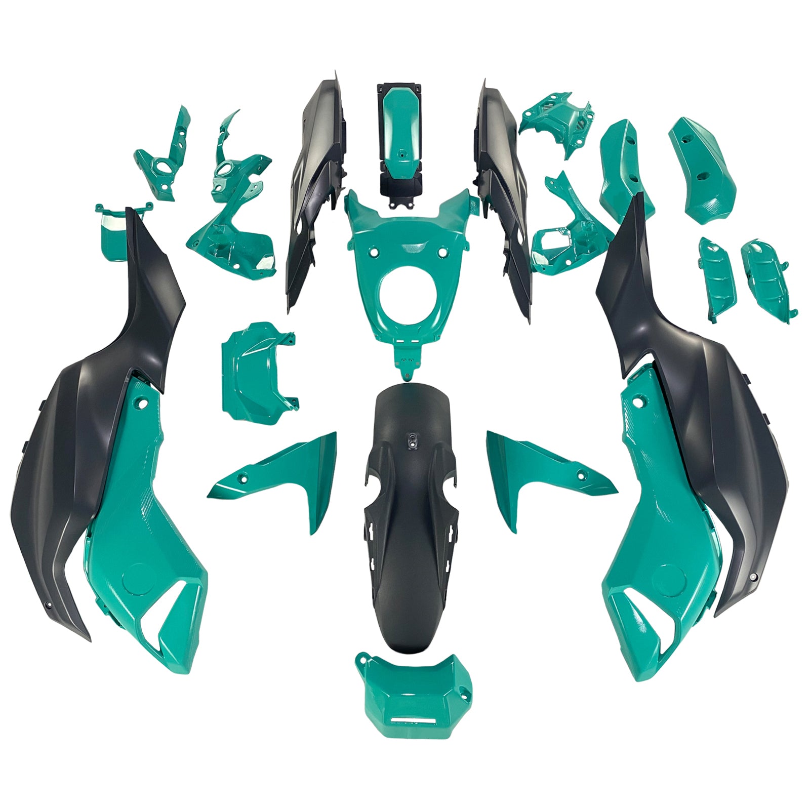 Kit carenatura iniezione carrozzeria in plastica ABS Yamaha MT-07 FZ-07 2012-2017