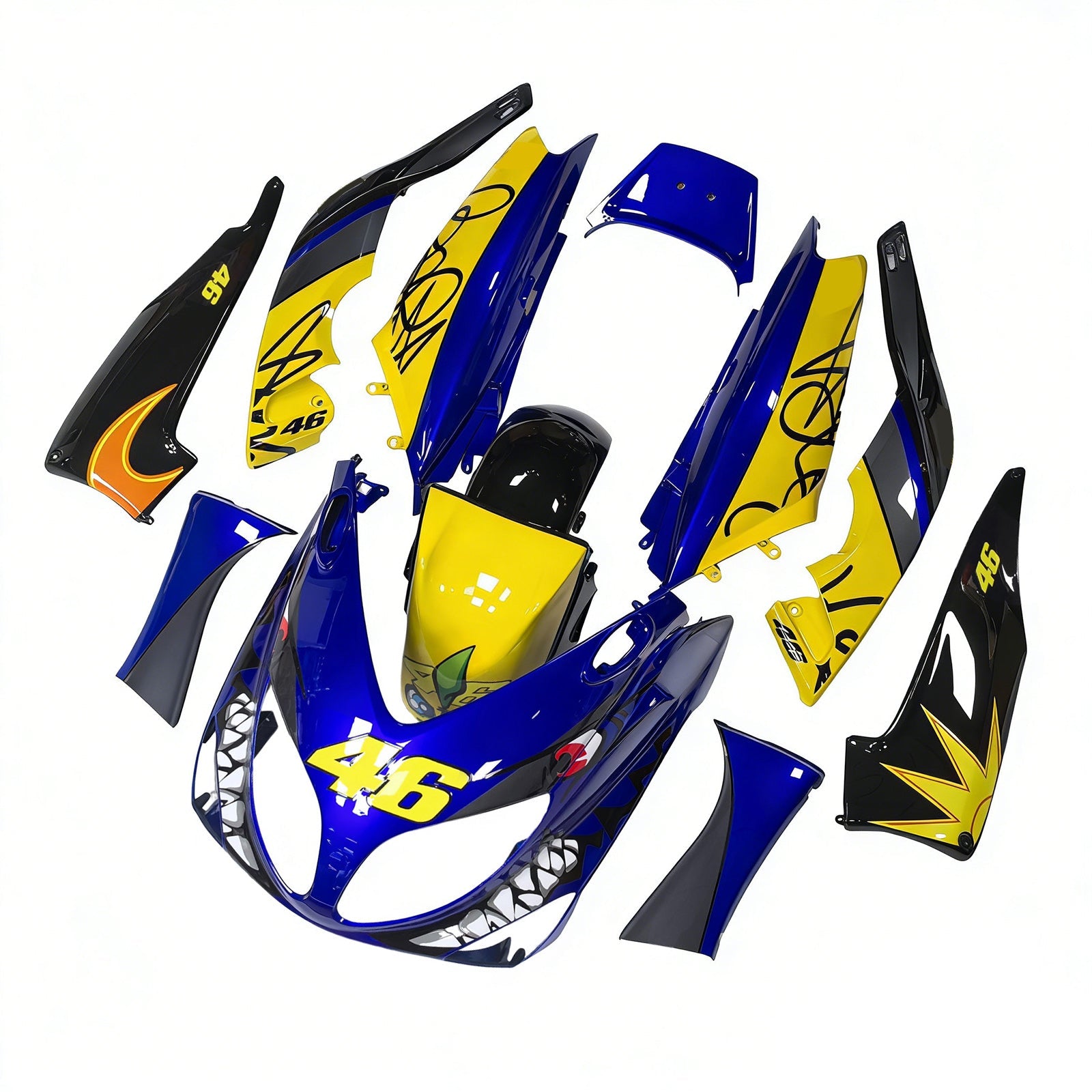 Kit de inyección de plástico ABS adaptado para Yamaha T-Max 2001-2007