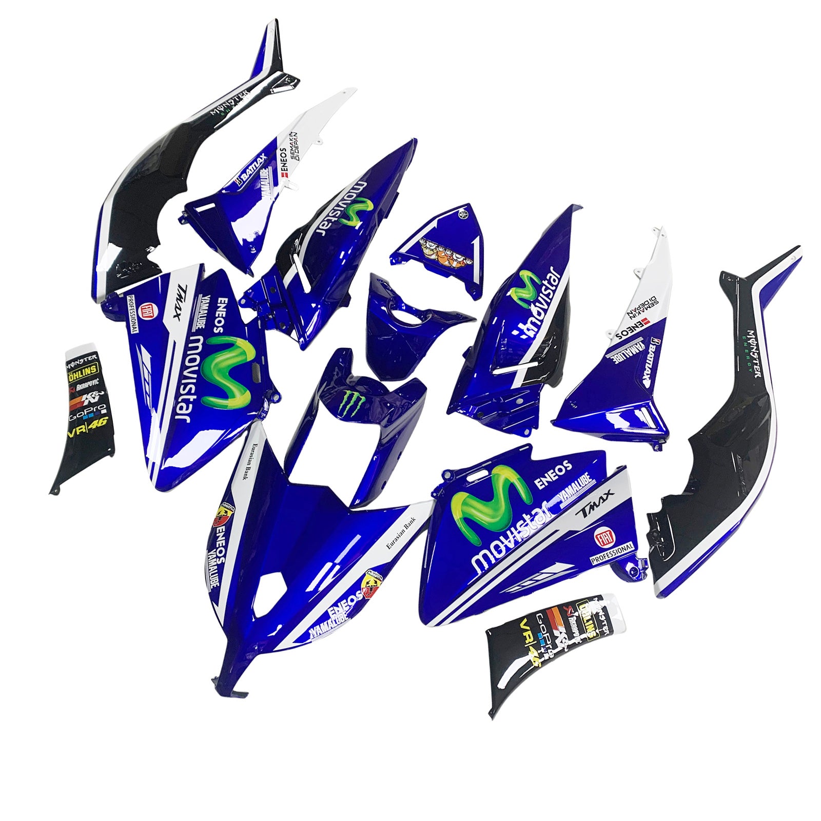 Injection Fairing Kit Bodywork fit For Yamaha T-Max TMAX530 2012-2014