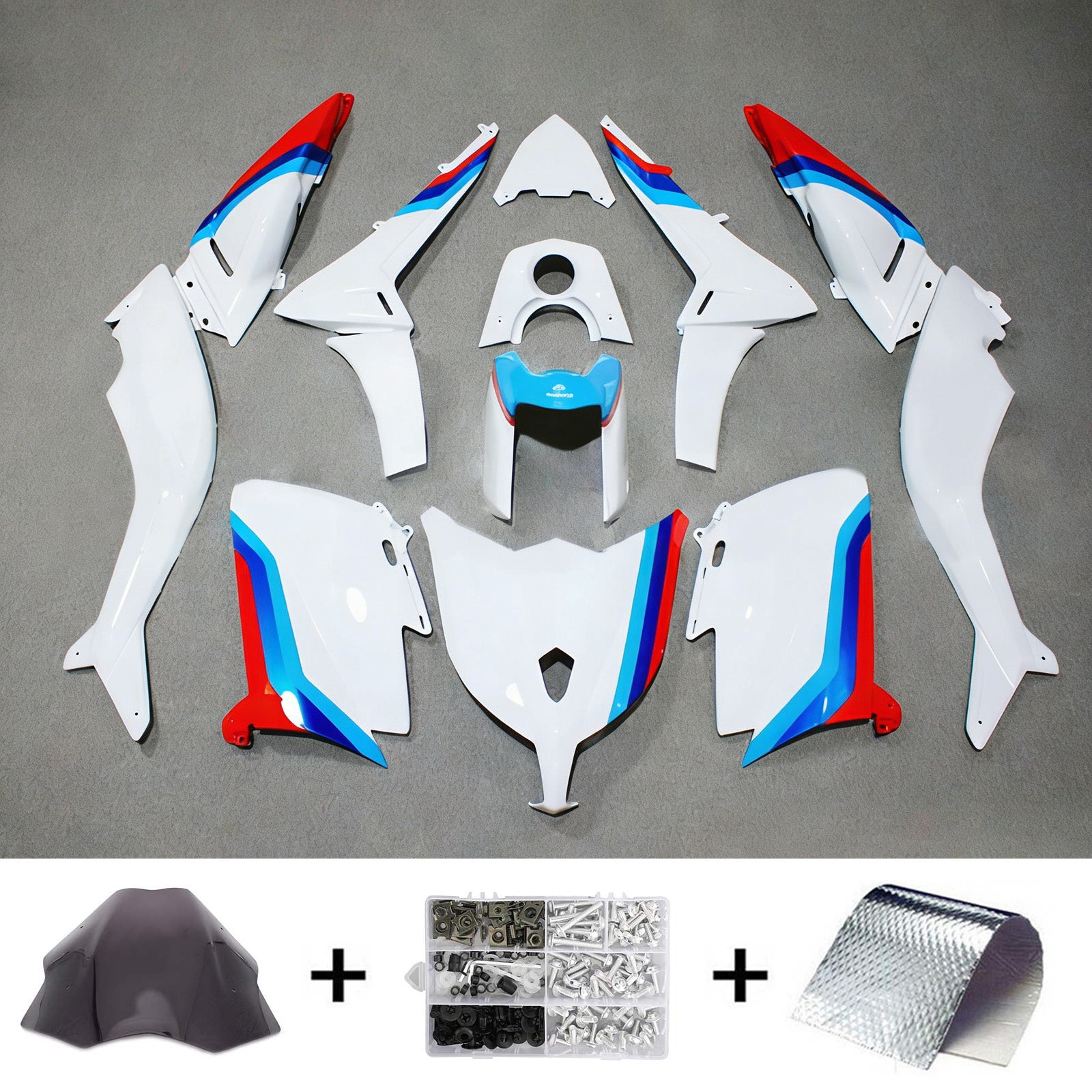 Kit de carenado de inyección Factitud de carrocería para Yamaha T-Max TMAX530 2012-2014