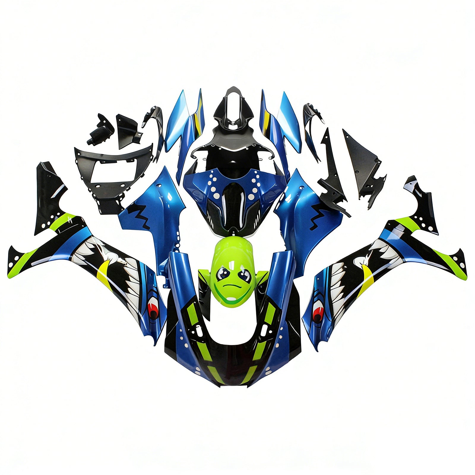 Amotopart Yamaha YZF R1 2020-2023 Kit Carrosserie plastični abs
