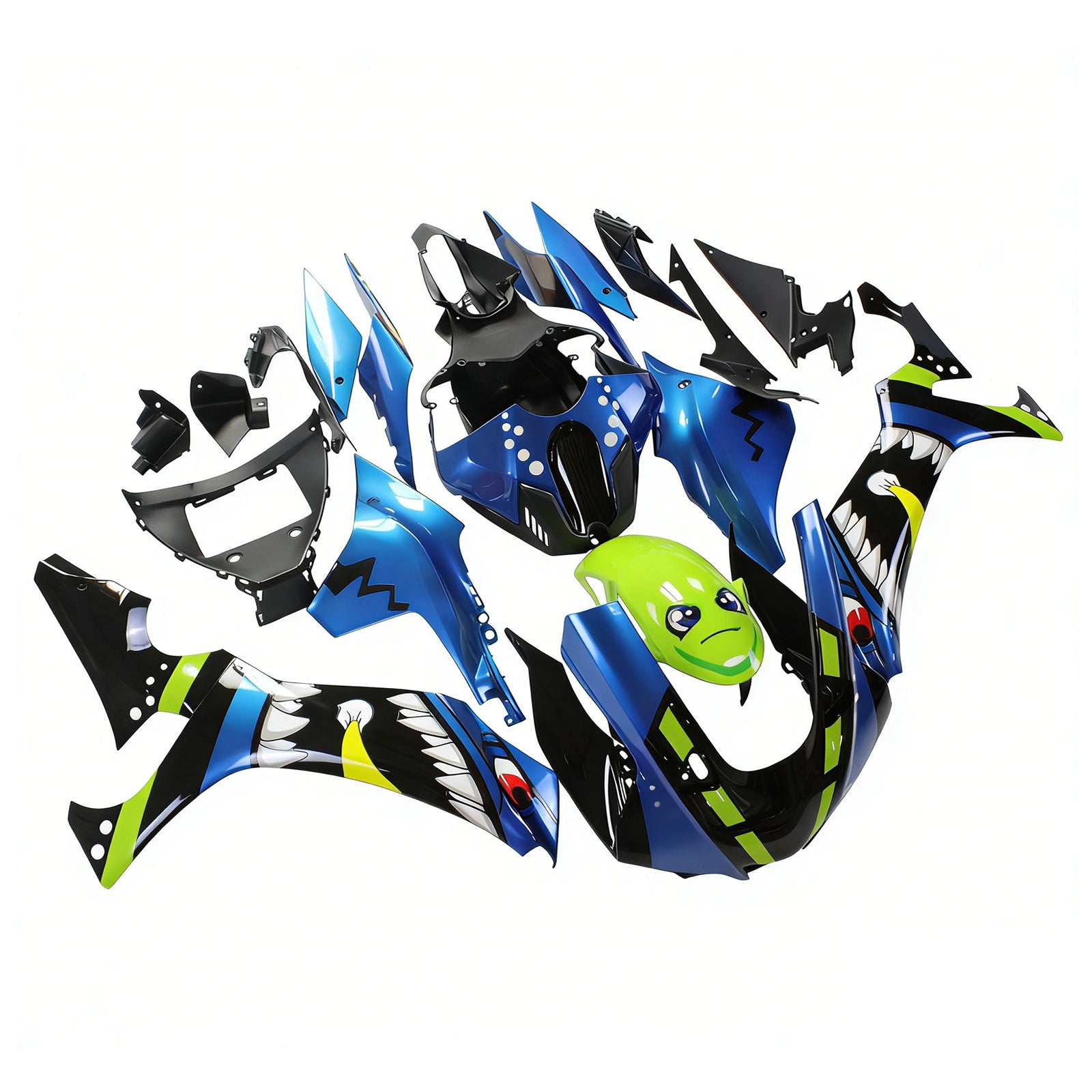 Amotopart Yamaha YZF R1 2020-2023 Kit Carrosserie plastični abs