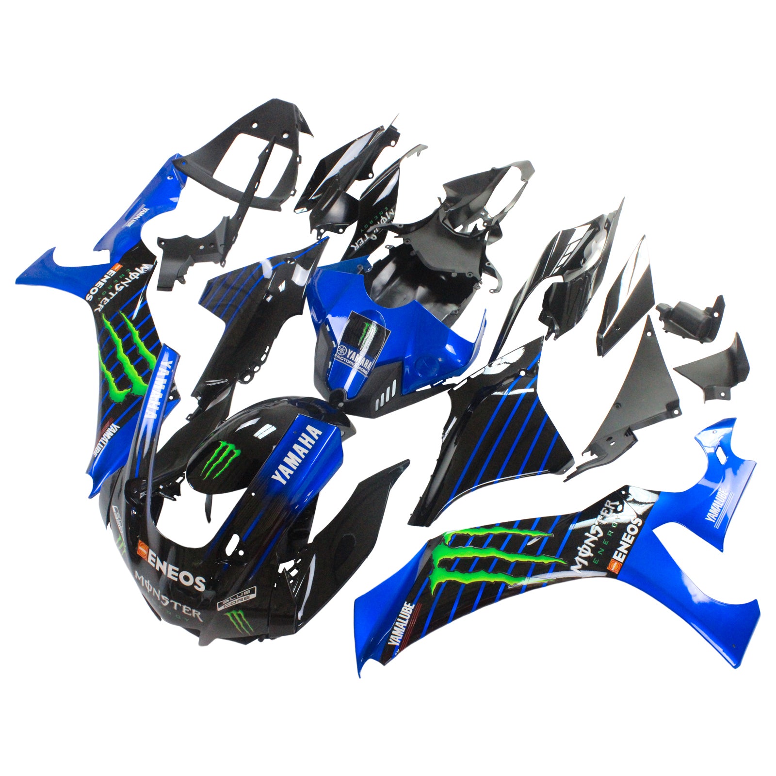 Amotopart Yamaha YZF R1 2020-2023 Kit Carrosserie plastični abs