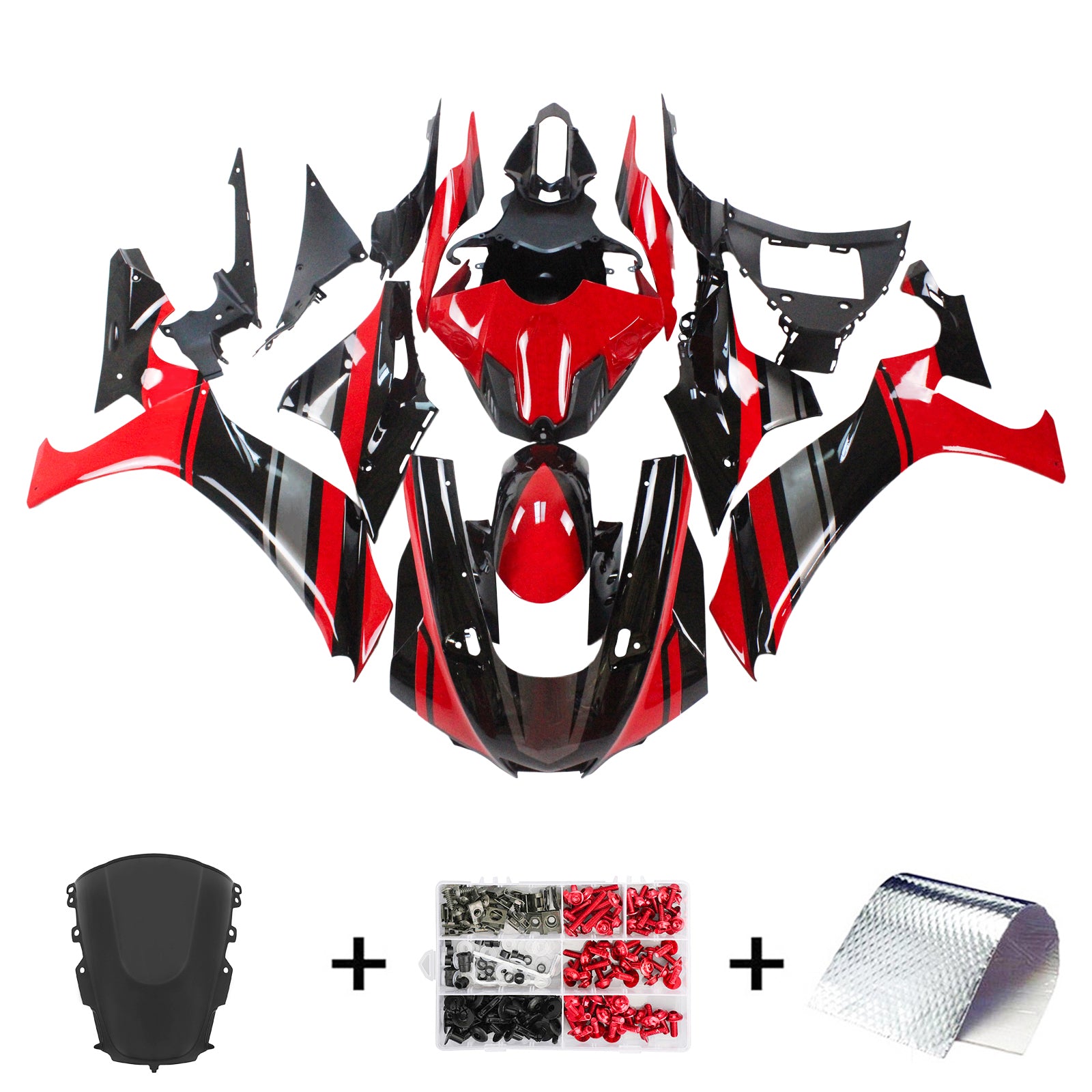 Amotopart Yamaha YZF R1 2020-2023 Kit Carrosserie Plastic Abs