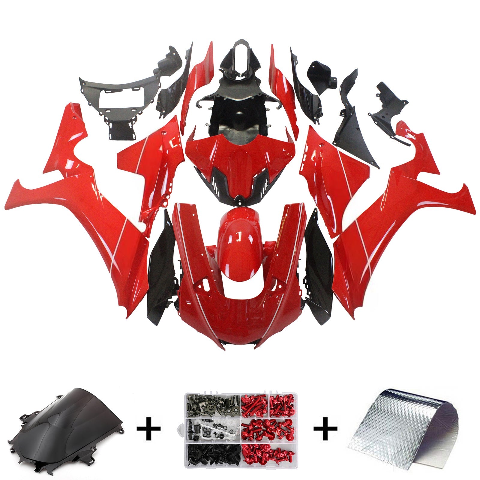 ABS Plastic Kairing Kit voor Yamaha YZF-R1 2020-2025