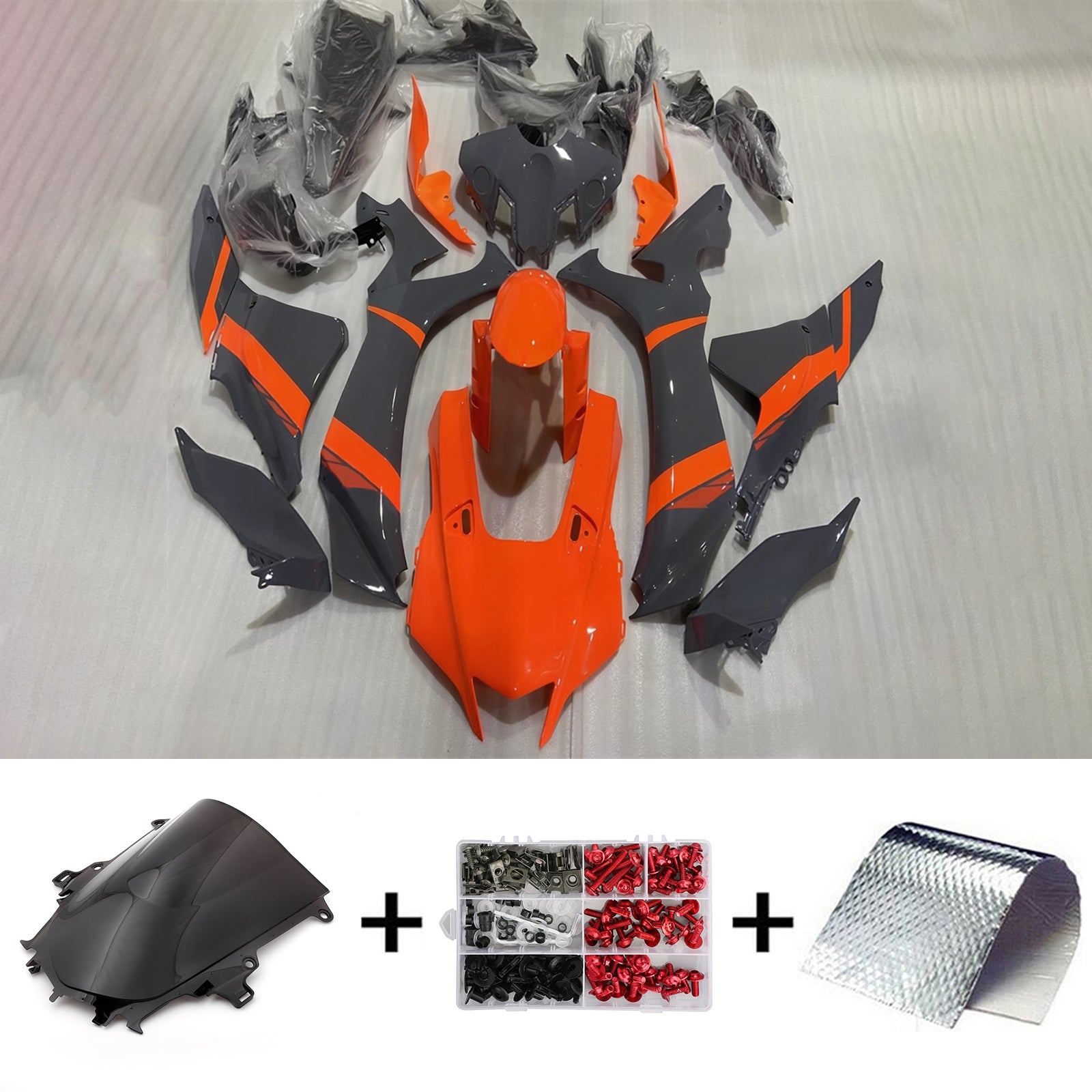 Amotopart Yamaha YZF R1 2020-2023 Kit Carénage Carrosserie Plastique ABS
