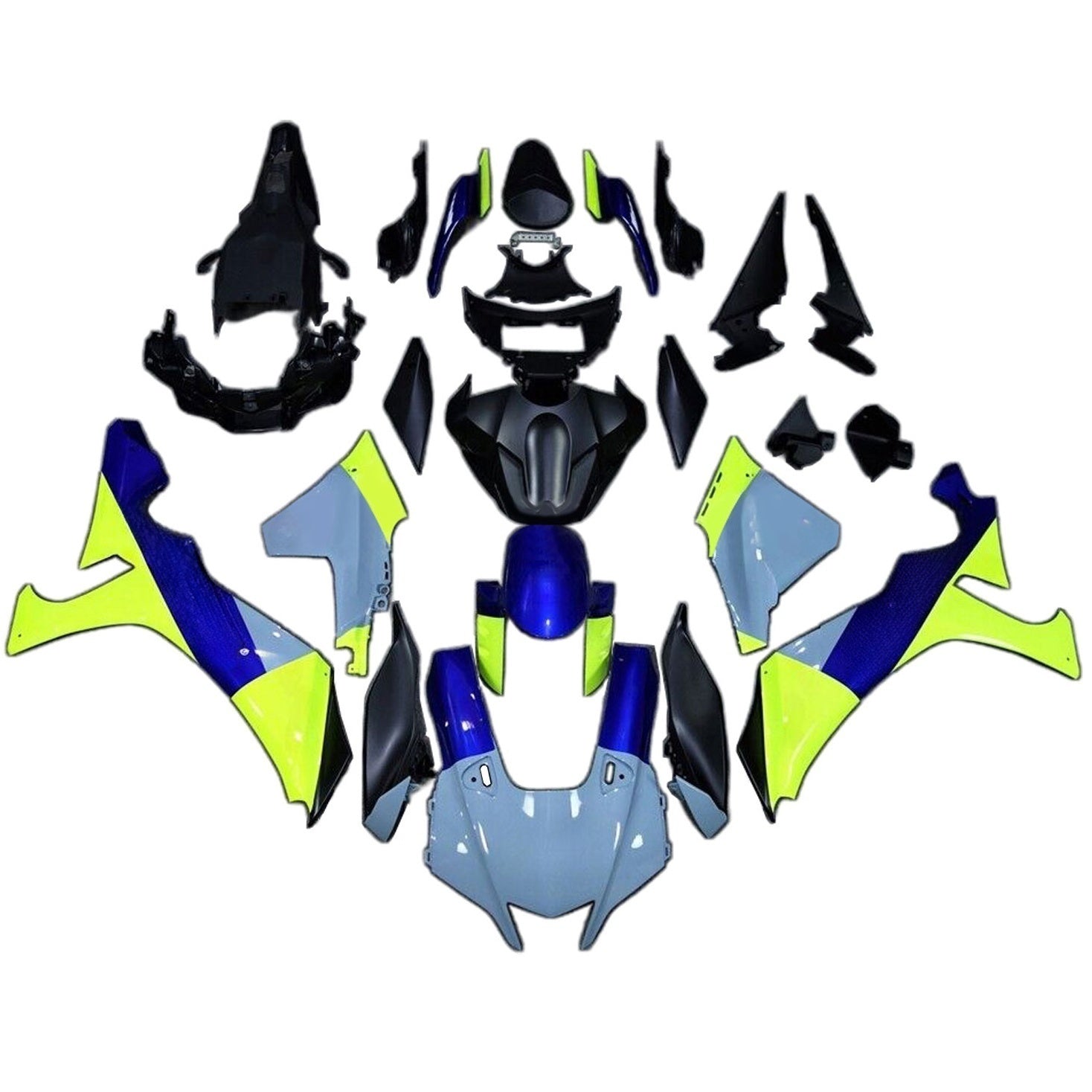Kit de carénage d'injection Yamaha YZF-R1 2020-2024, carrosserie en plastique ABS