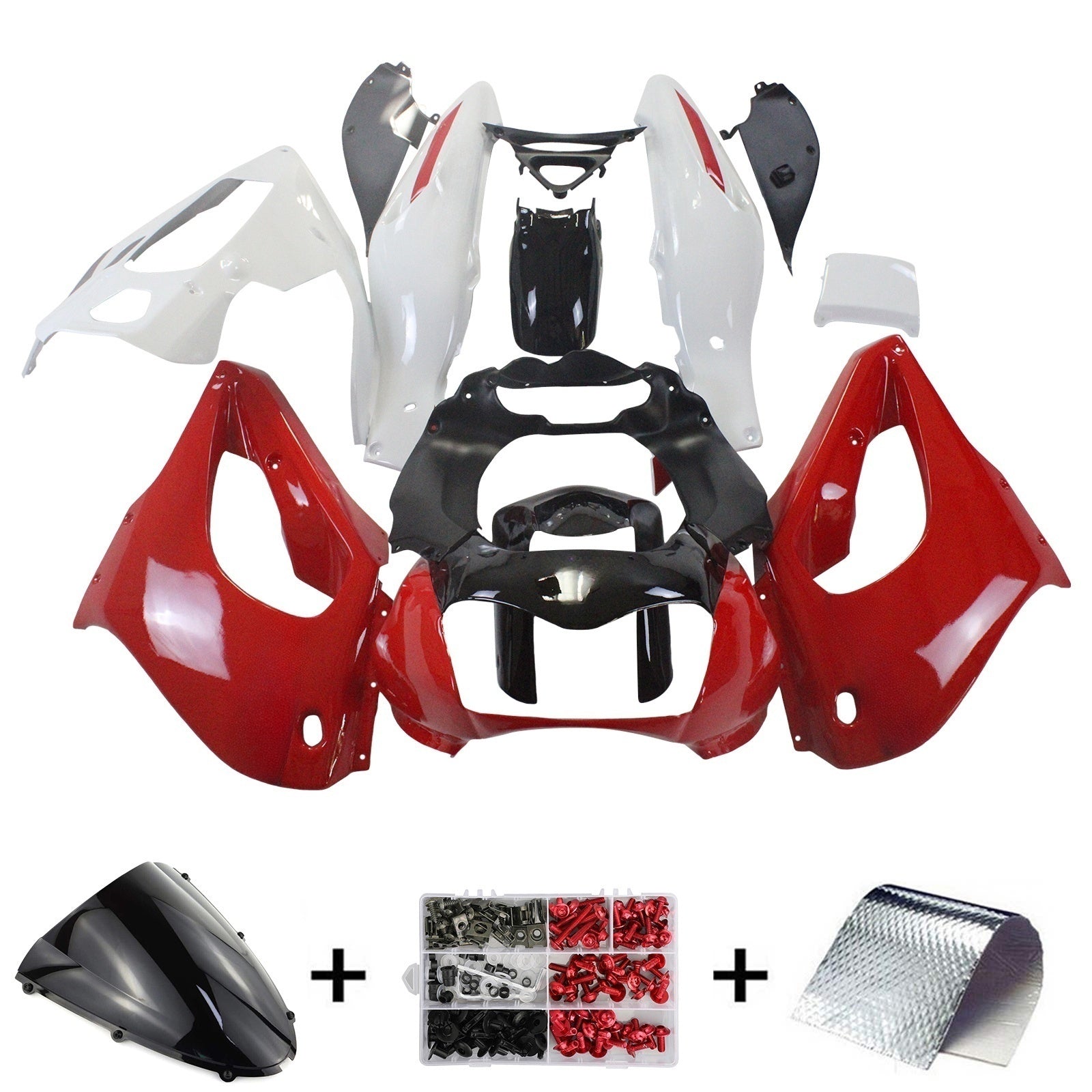 Kit de carénage Amotopart Yamaha YZF1000R Thunderace 1997-2007