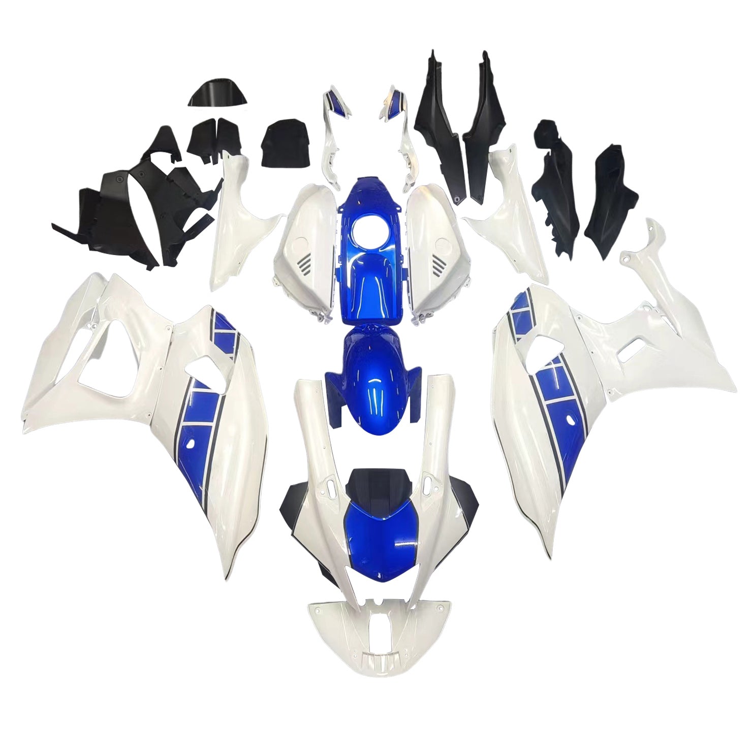 Amotopart Yamaha YZF-R7 2021-2025 ABS muovinen korin suojasarja
