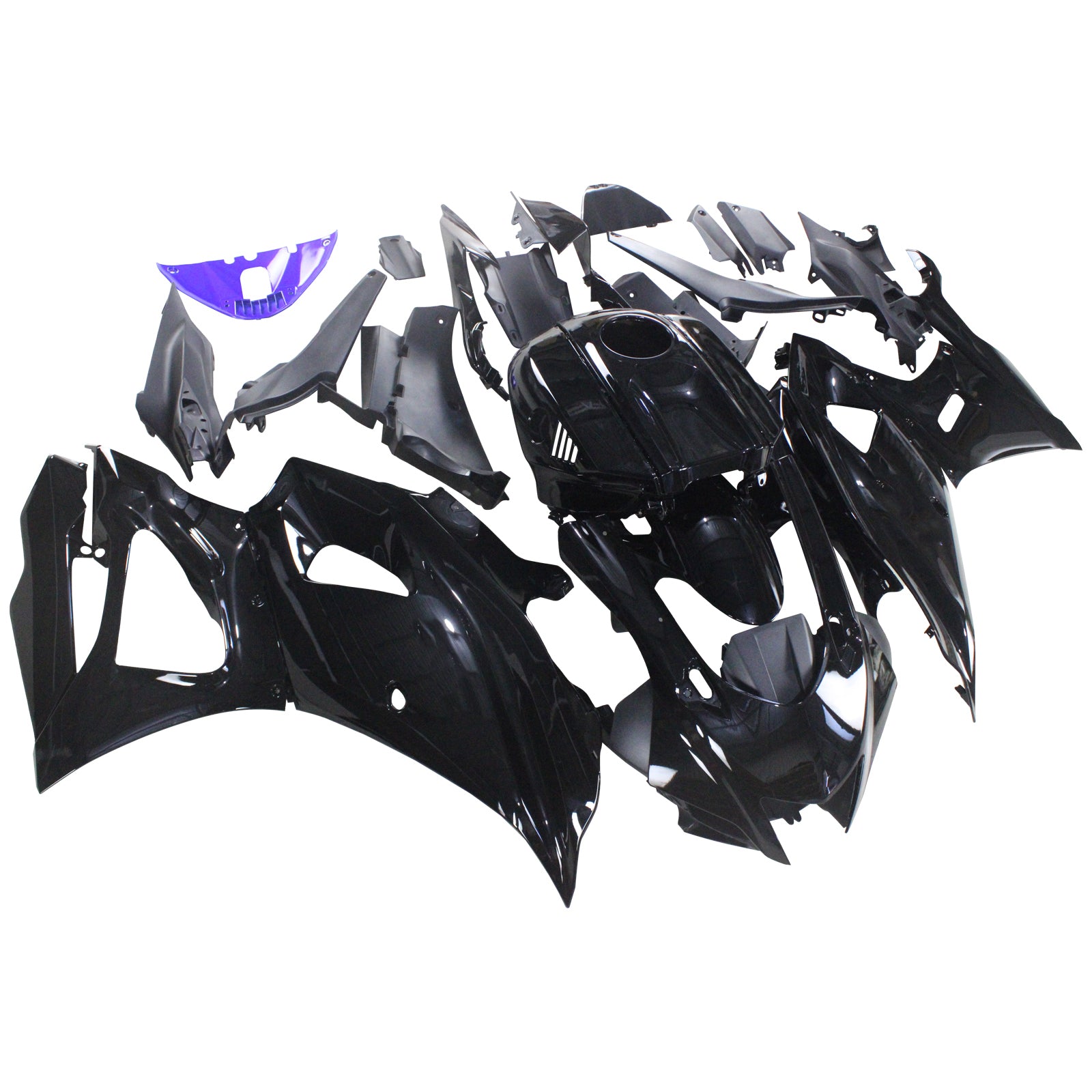 Amotopart Yamaha YZF-R7 2021-2025 ABS kunststof carrosseriekuipset