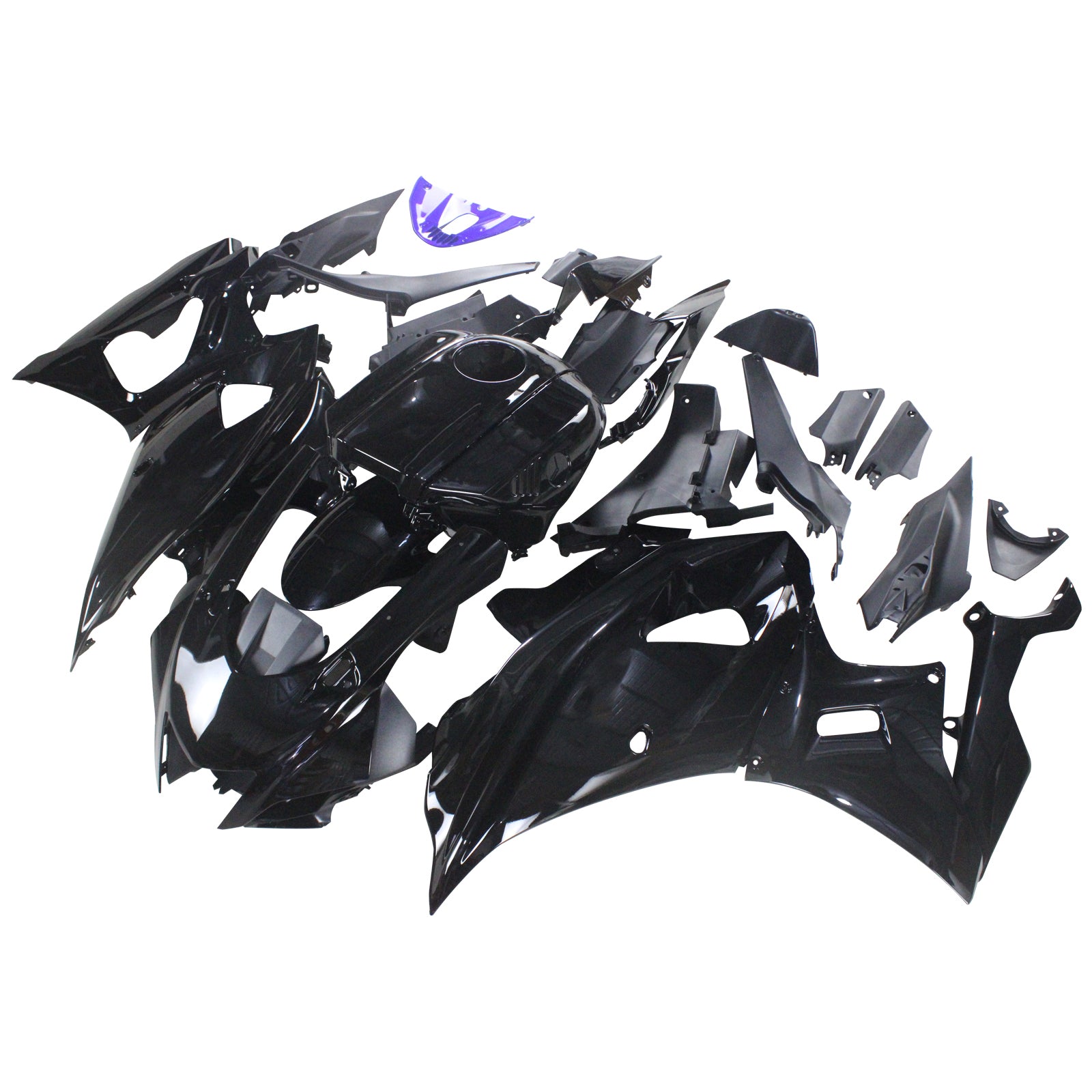 Amotopart Yamaha YZF-R7 2021-2025 ABS kunststof carrosseriekuipset