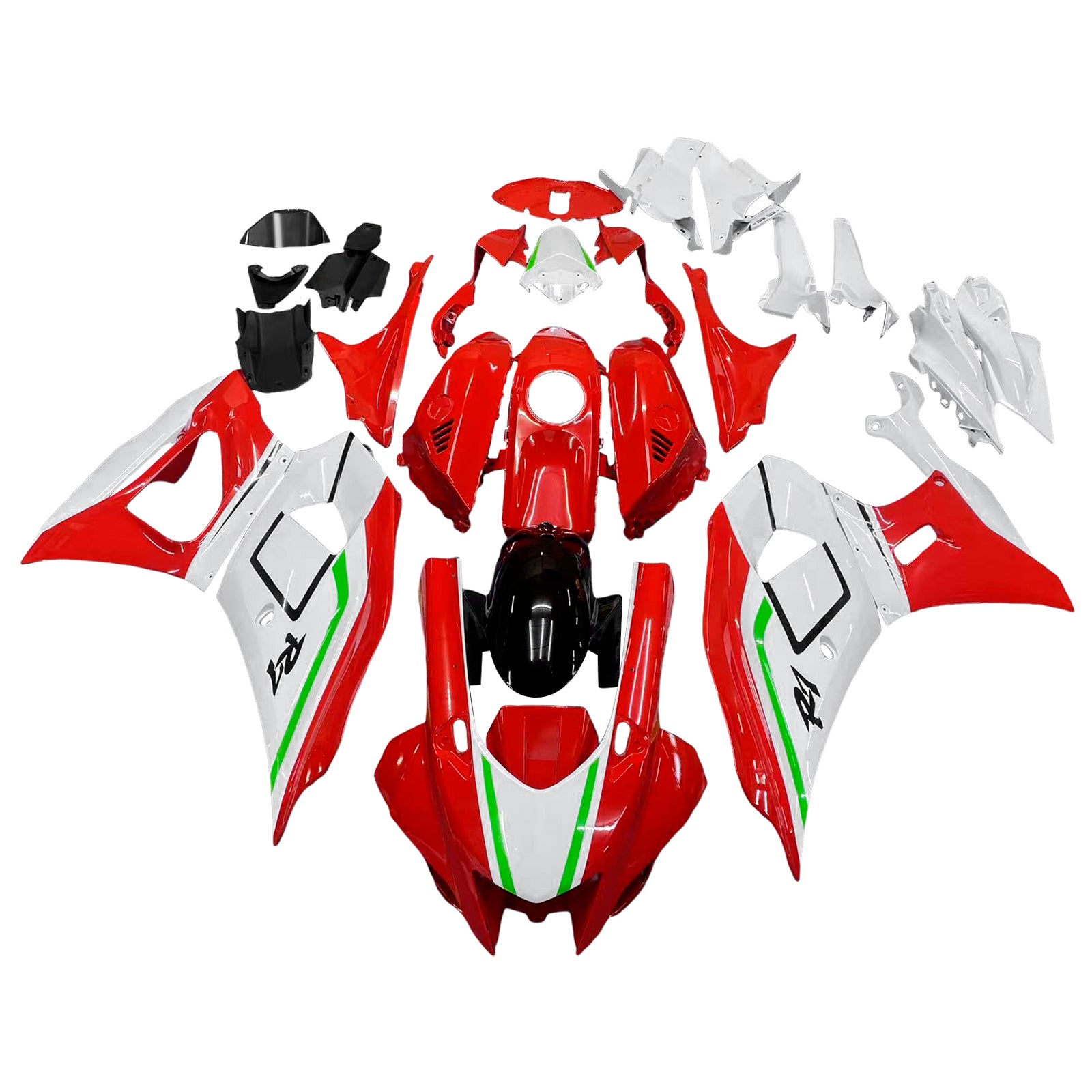 Kit de carénage d'injection Yamaha YZF-R7 2021-2025, carrosserie en plastique ABS