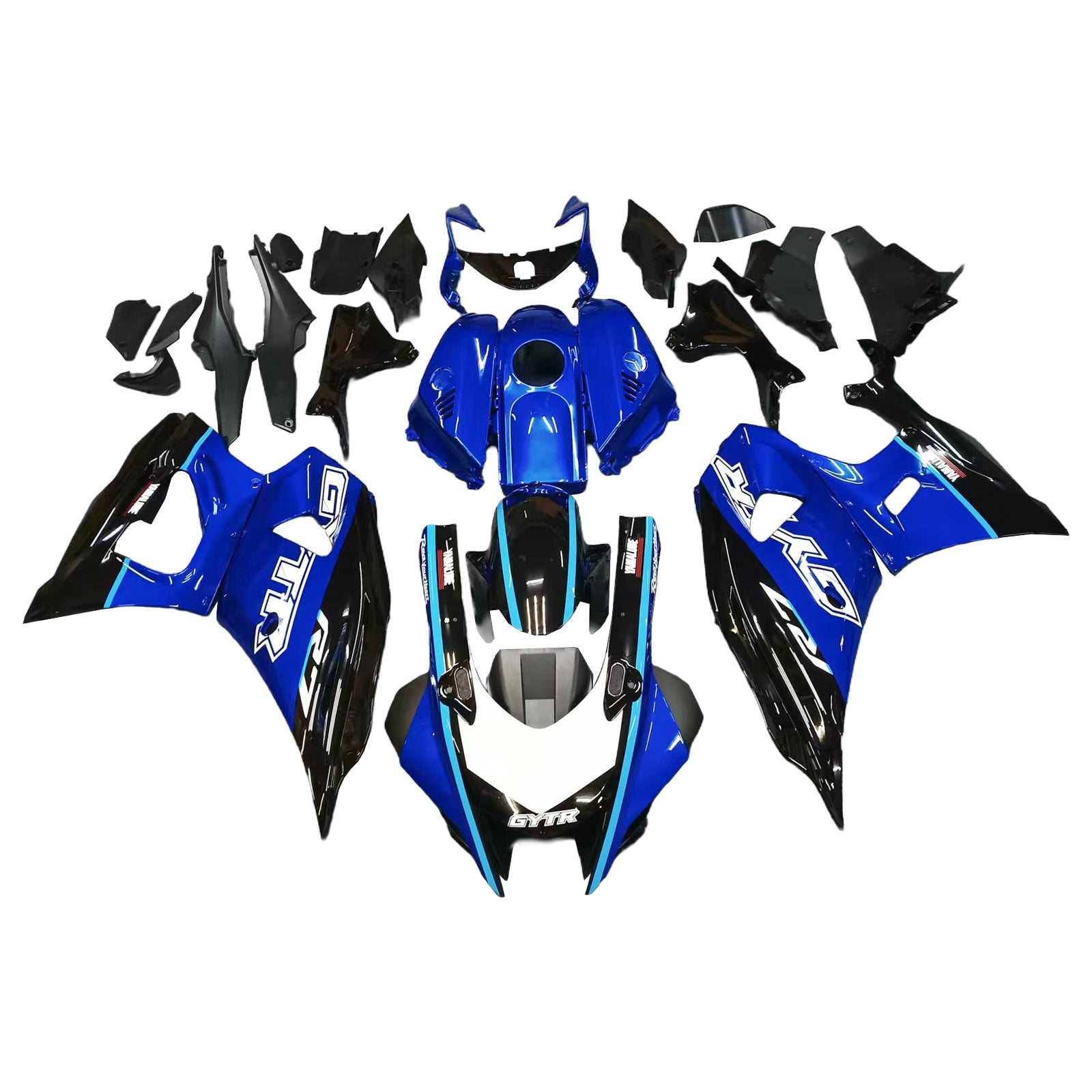 Kit de carénage d'injection Yamaha YZF-R7 2021-2025, carrosserie en plastique ABS