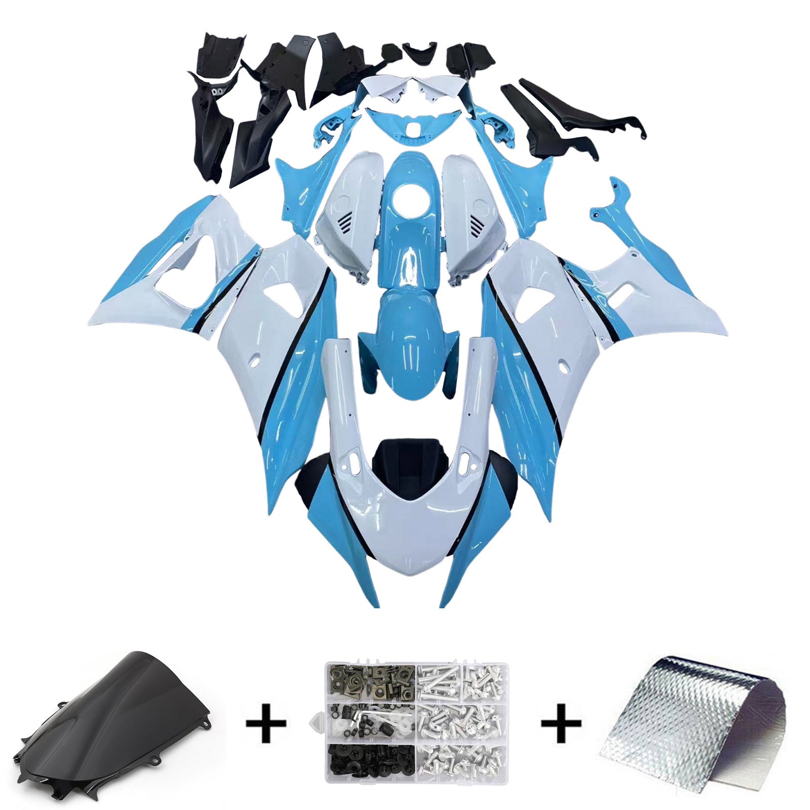 Komplet oklepa za vbrizgavanje Yamaha YZF-R7 2021-2025 Karoserija iz ABS plastike