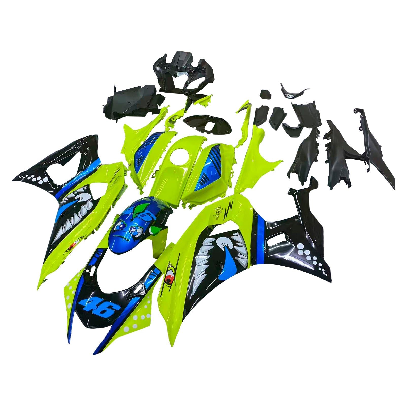 Kit de carénage d'injection Yamaha YZF-R7 2021-2025, carrosserie en plastique ABS