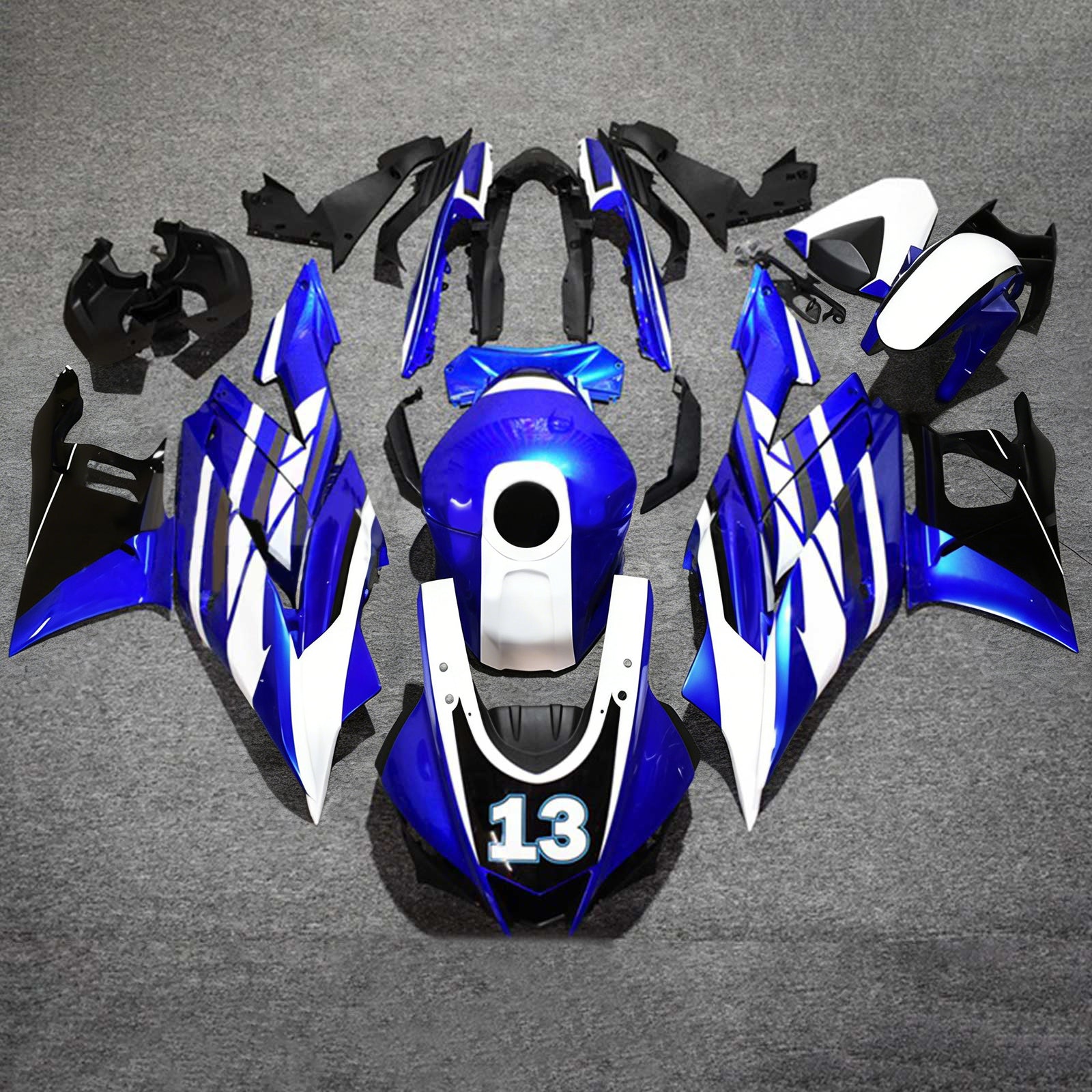 Kit de carénage par injection , carrosserie en plastique ABS Pour Yamaha YZF R3 R25 2022-2024