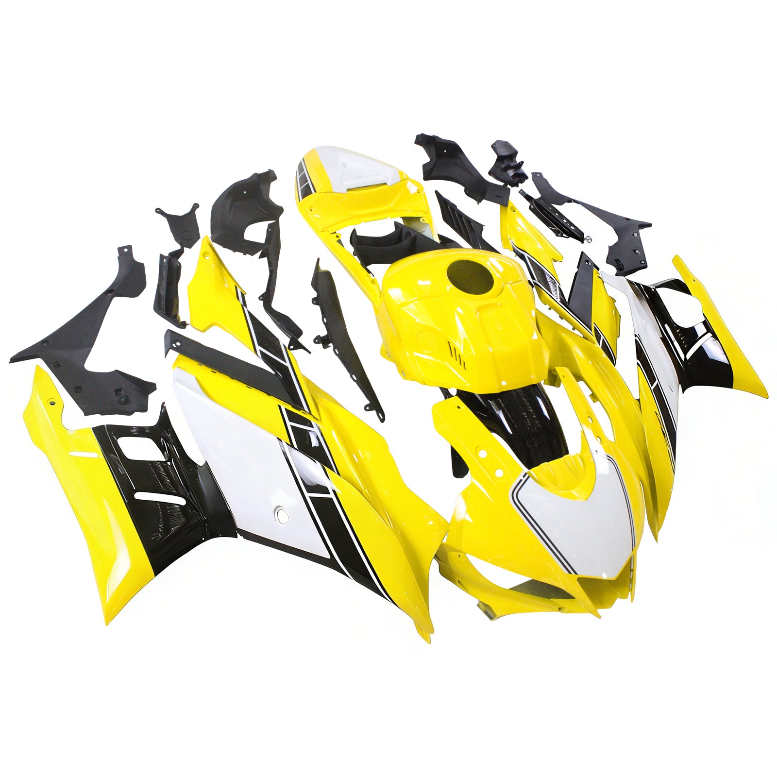 Kit de carénage par injection , carrosserie en plastique ABS Pour Yamaha YZF R3 R25 2022-2024