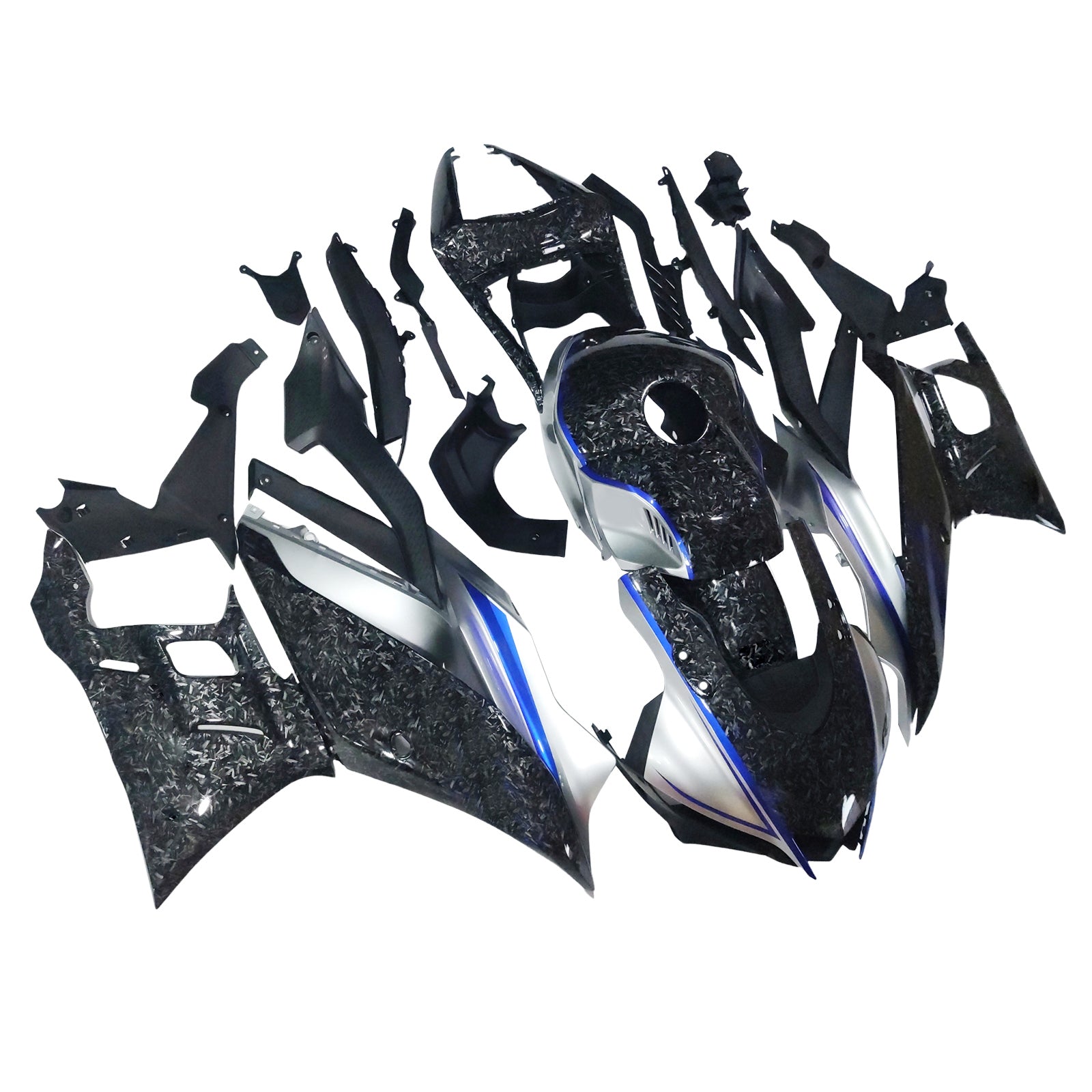 Amotopart Yamaha YZF-R3 R25 2022-2023 Kit Carrosserie plastični abs