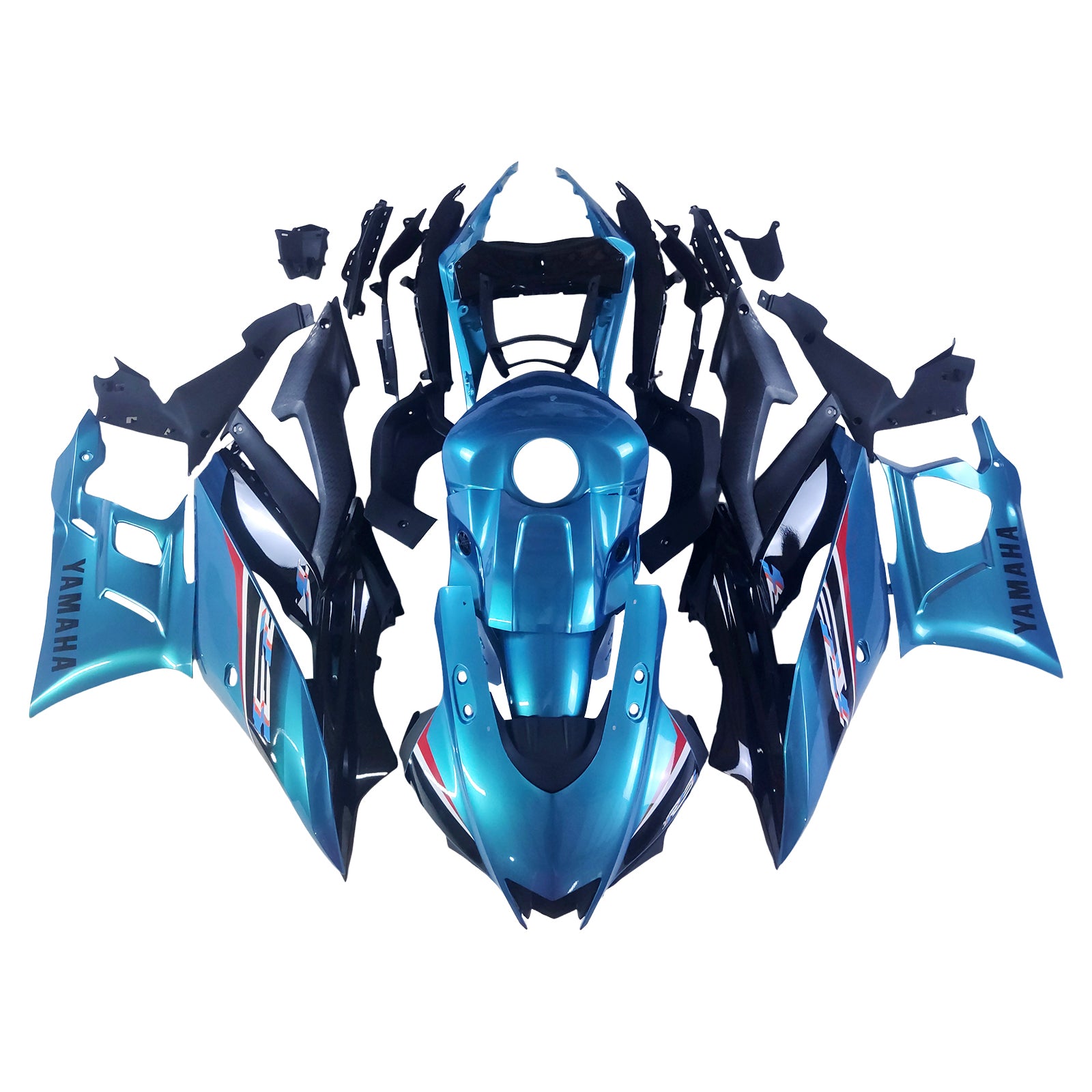 Kit de carénage d'injection Yamaha YZF-R3 R25 2022-2023, carrosserie en plastique ABS