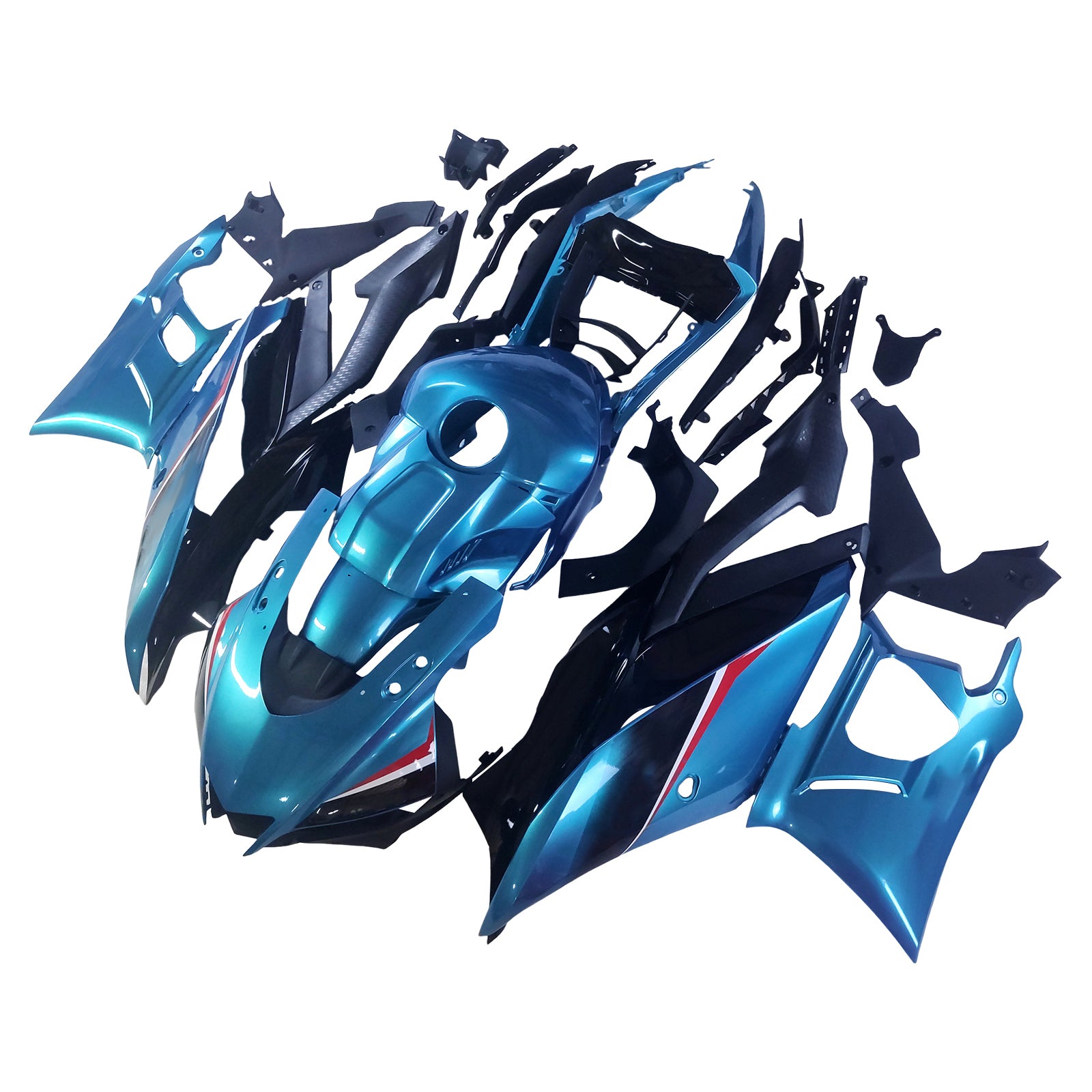 Zestaw owiewek wtryskowych Yamaha YZF-R3 R25 2022-2023 Nadwozie plastikowe ABS