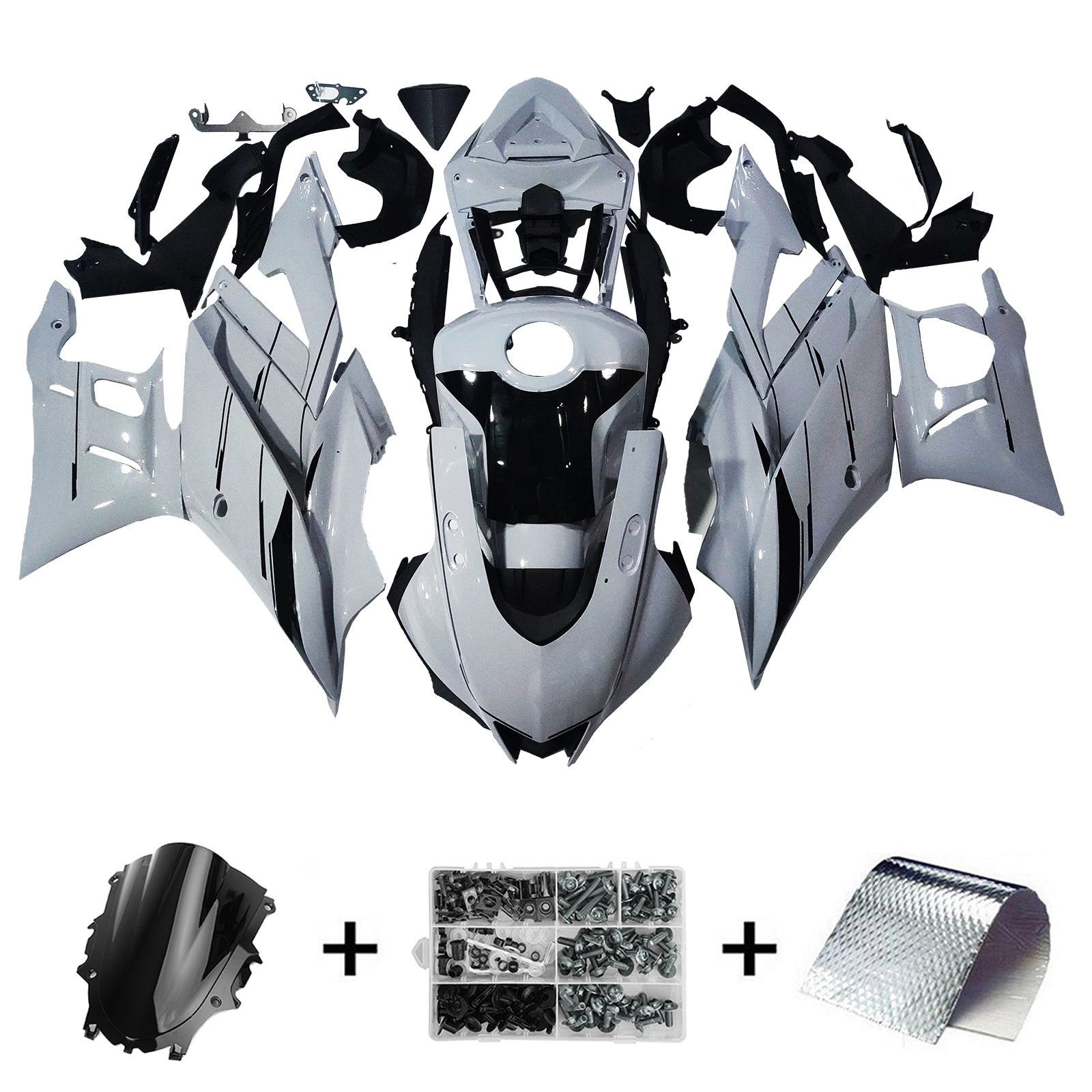 Injection Fairing Kit Bodywork Plastic ABS fit For Yamaha YZF R3 R25 2022-2024