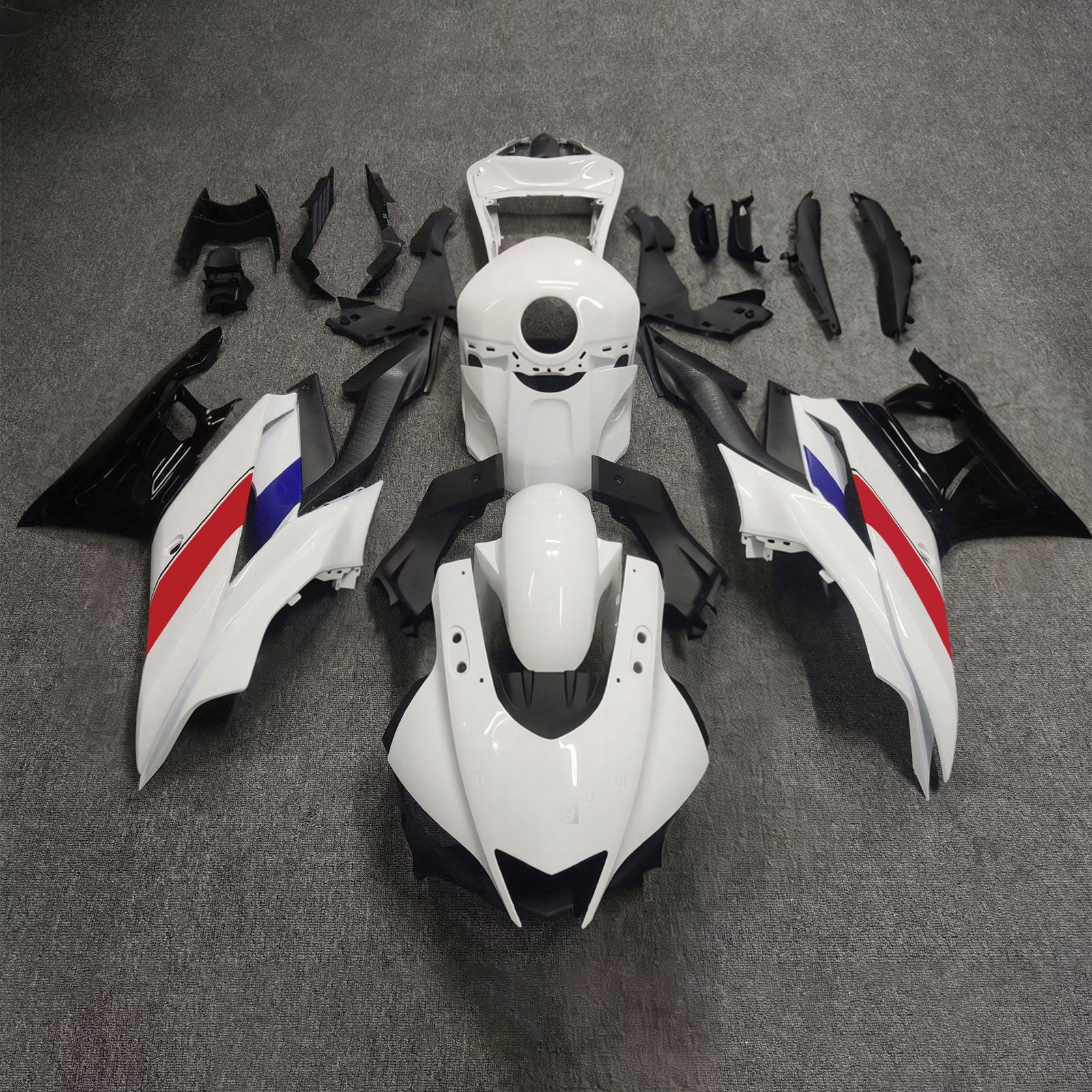 2022-2023 Yamaha YZF-R3 2022-2023 R25 Kit de carénage d'injection carrosserie plastique ABS