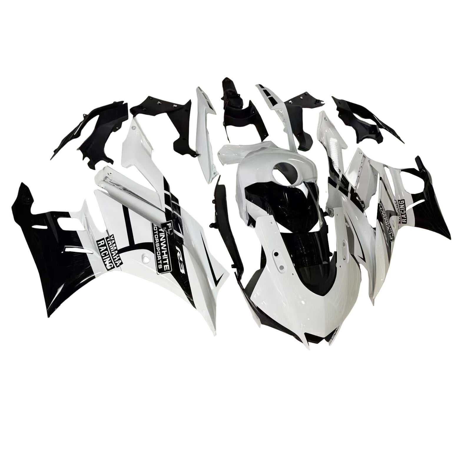 Injection Fairing Kit Bodywork Plastic ABS fit For Yamaha YZF R3 R25 2022-2024