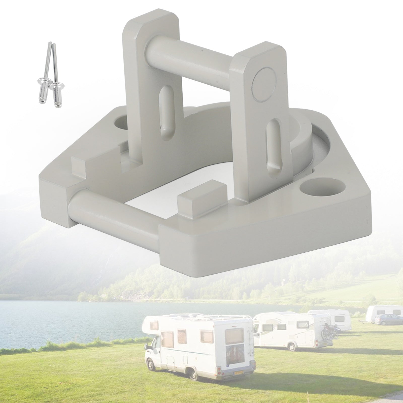 Hardware per tendalino camper in alluminio per sostituzione del movimento centrale del tendalino Sunchaser II U