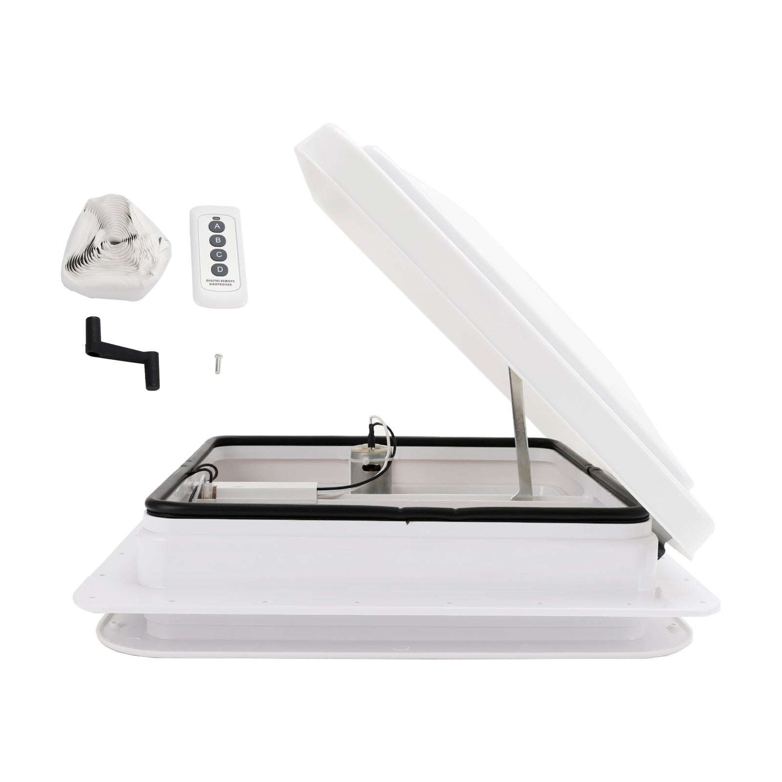 14" Przyczepa kempingowa Skylight Tit Event zdalnie sterowany wentylator do kampera