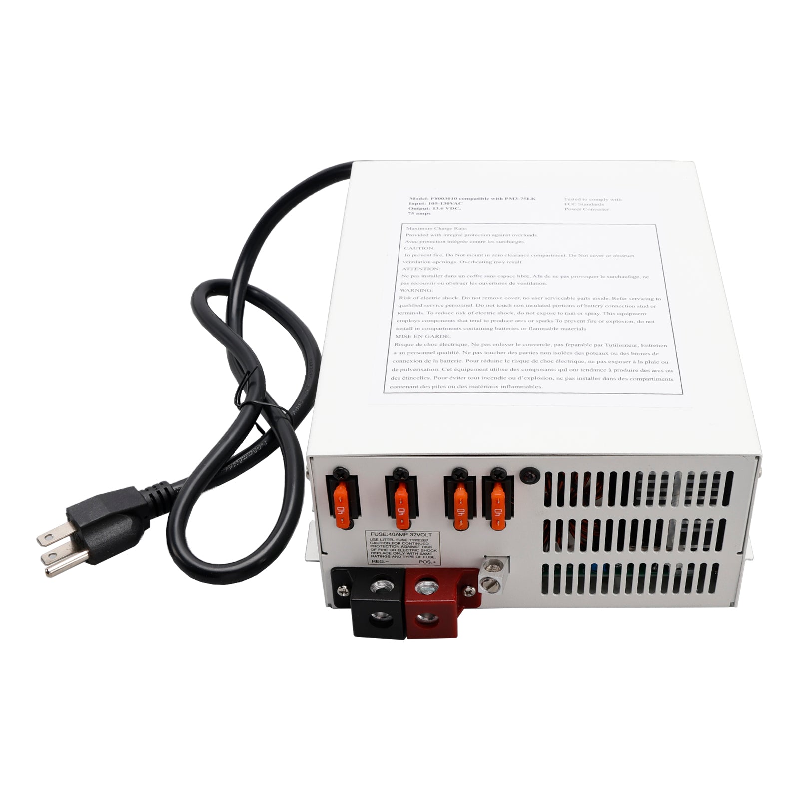 Sostituzione alimentatore caricabatteria camper da 55 Amp per convertitore PM3-55 WF9855