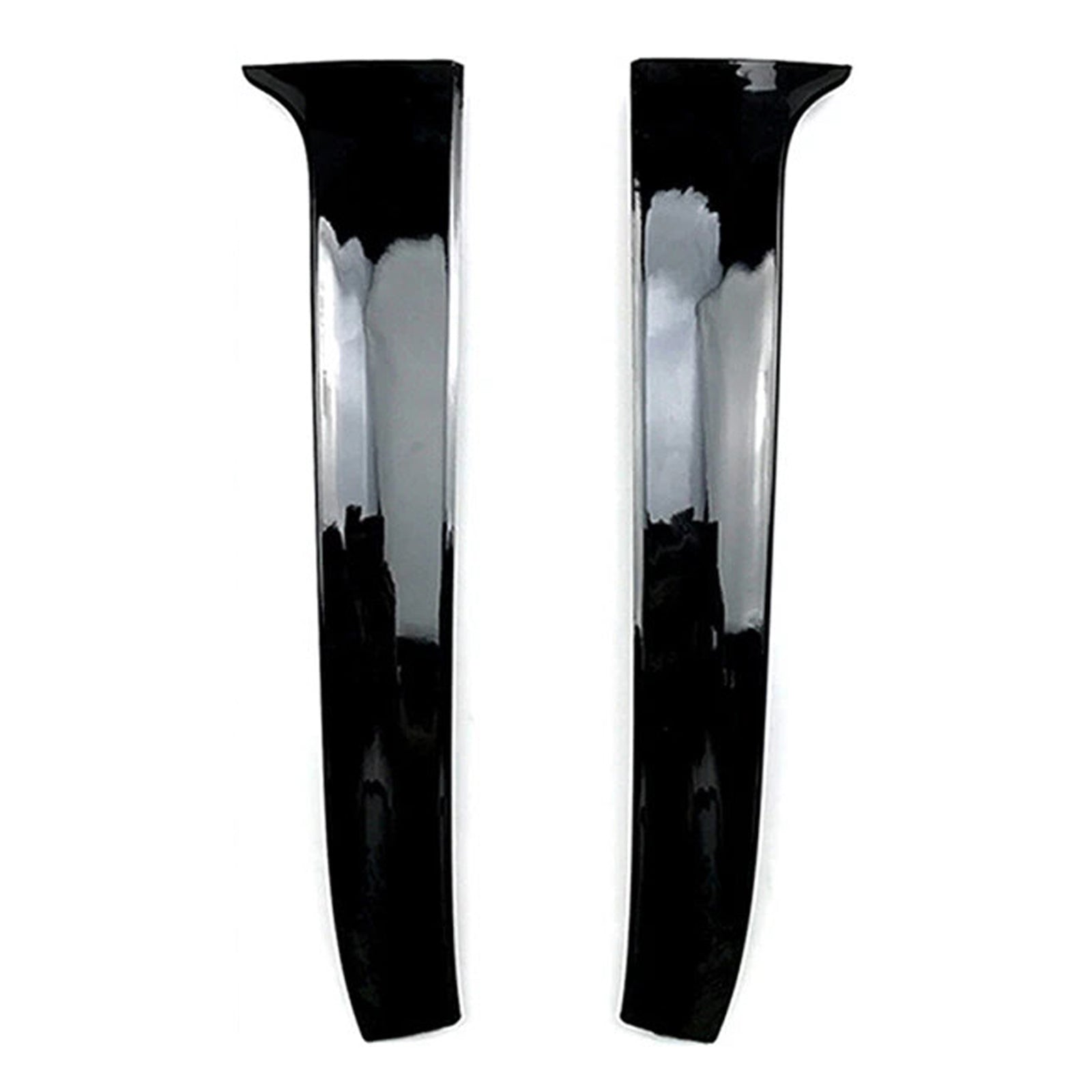 Paire de becquets latéraux de lunette arrière noir brillant pour VW Golf 7 Variant Wagon 2013-2017