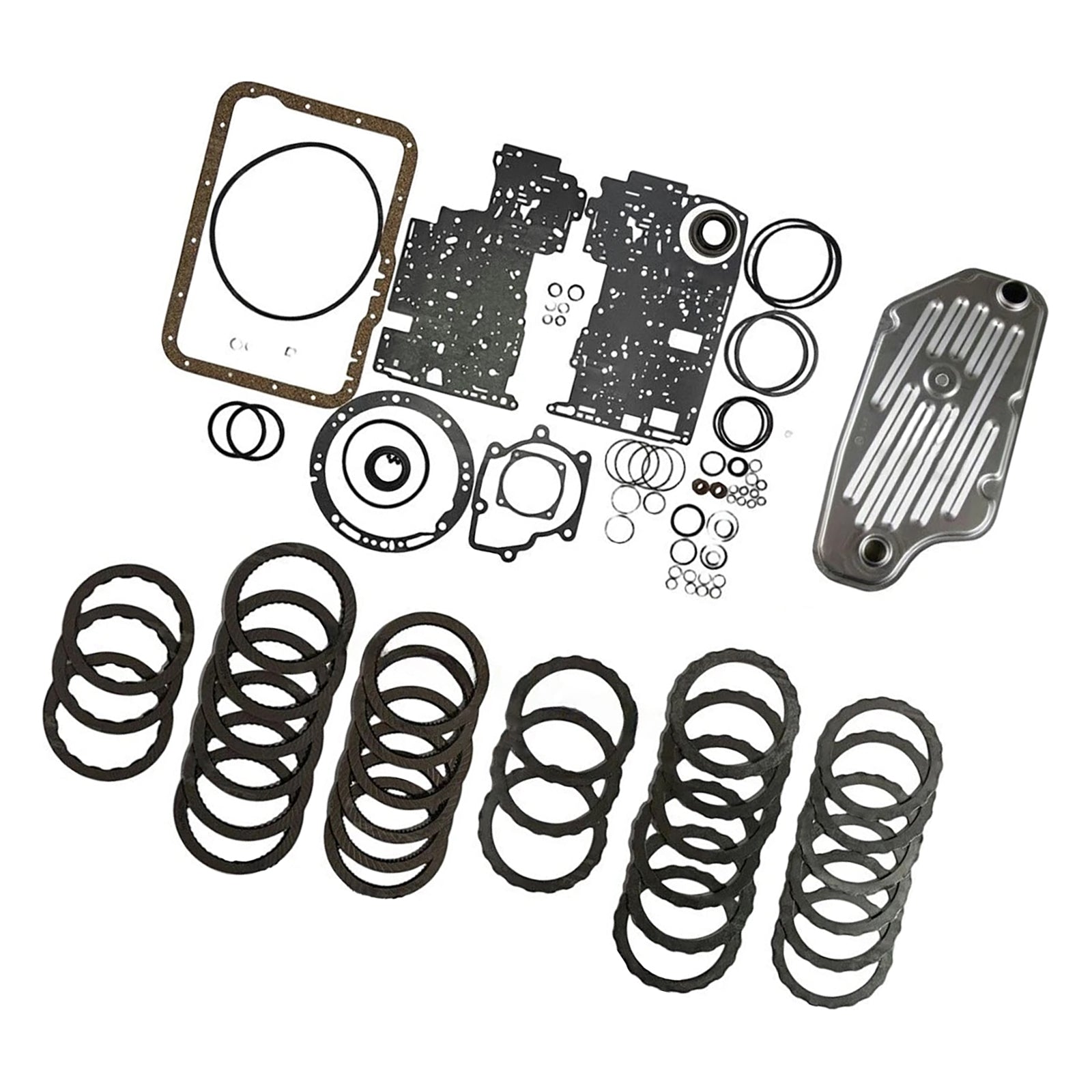 Kit de réfection complet pour disques d'embrayage de filtre des transmissions 4x4 5R44E et 5R55E pour Ford/Lincoln/Mazda/Mercury (à partir de 1997)